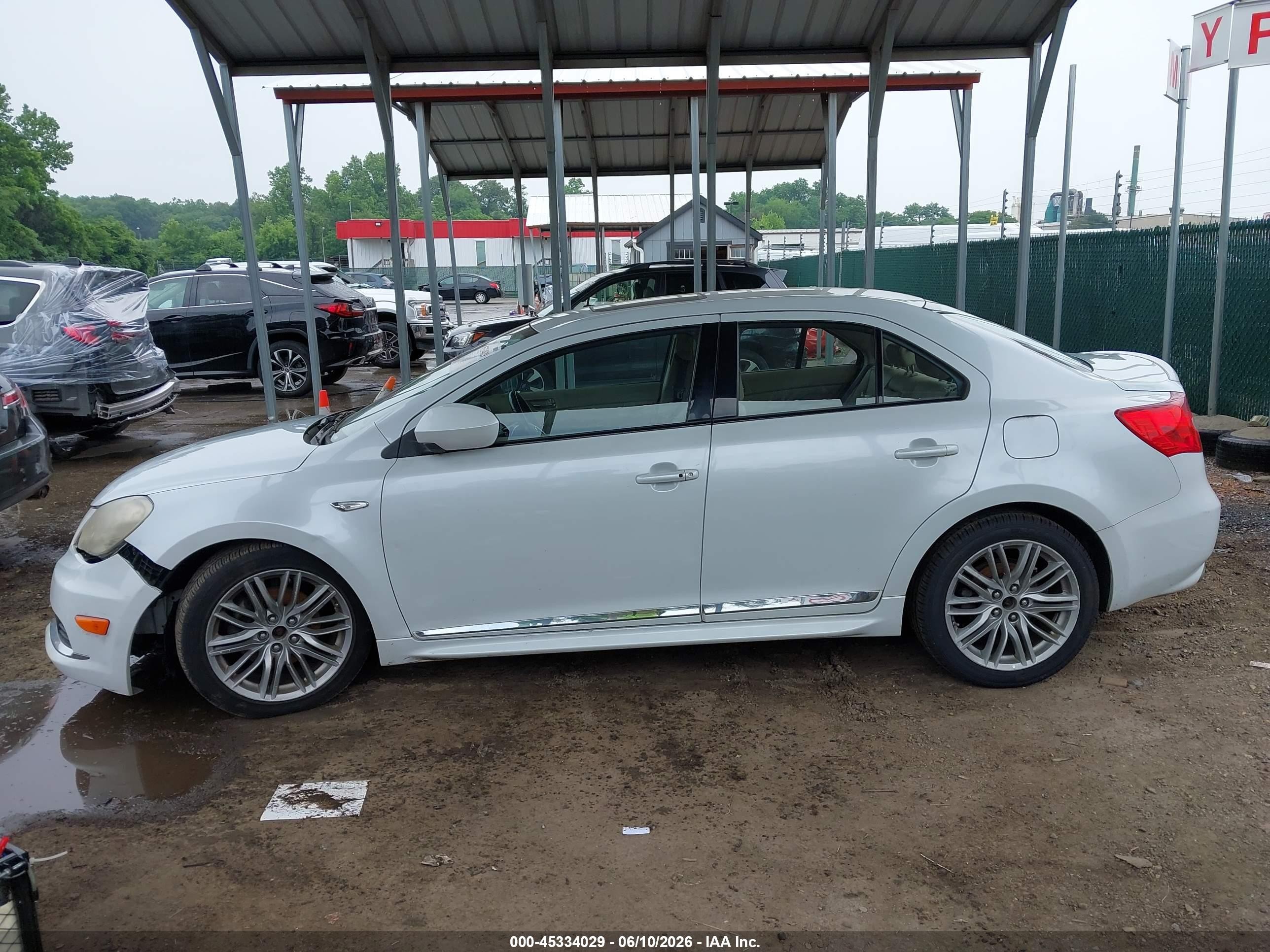 2012 Suzuki Kizashi Sport Sls White vin: JS2RF9A84C6100074