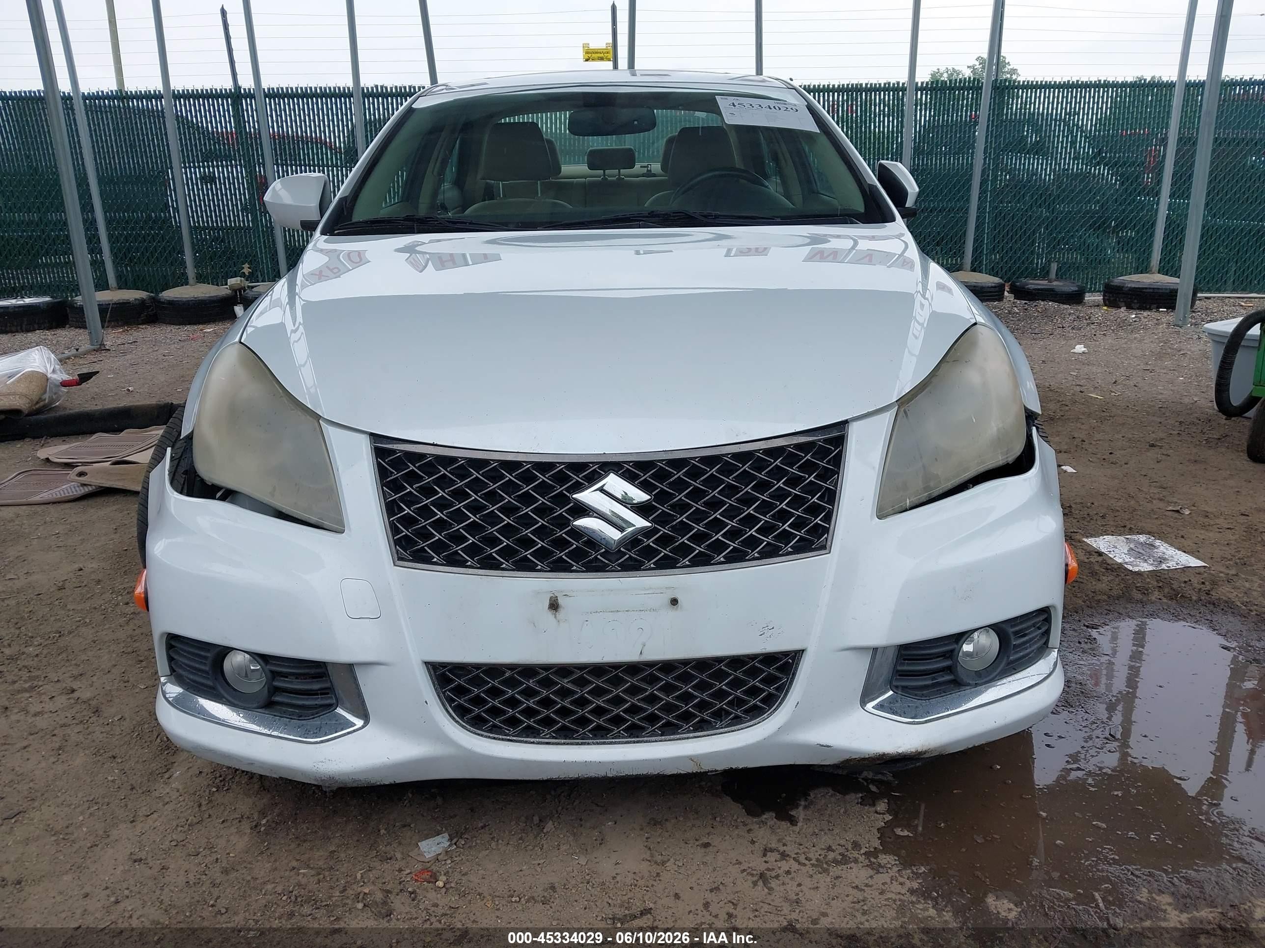 2012 Suzuki Kizashi Sport Sls White vin: JS2RF9A84C6100074