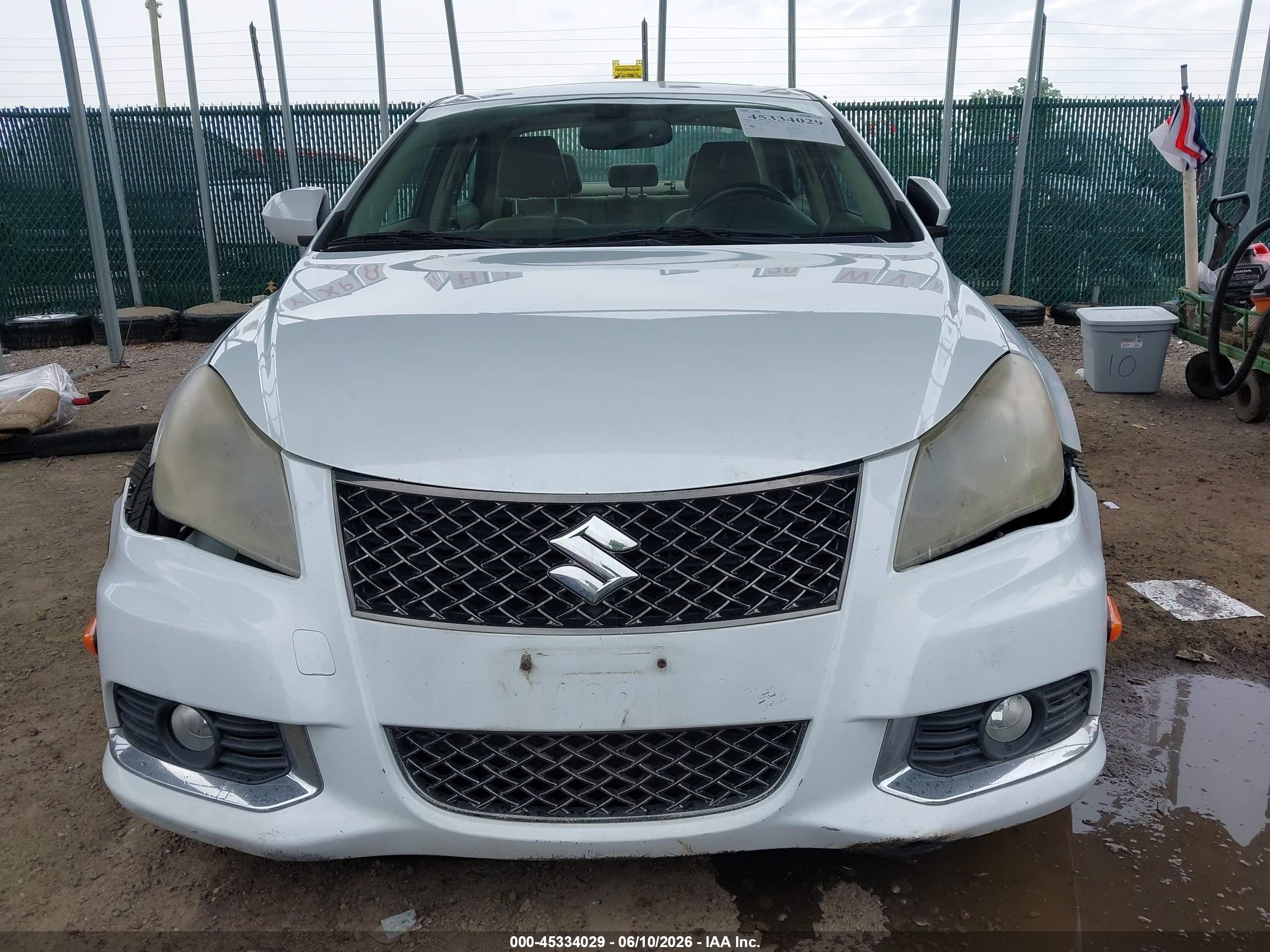 2012 Suzuki Kizashi Sport Sls White vin: JS2RF9A84C6100074