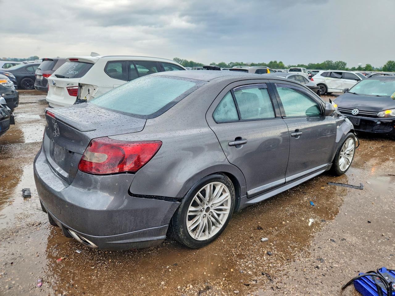 2011 Suzuki Kizashi Sport Sls Gray vin: JS2RF9A88B6110301