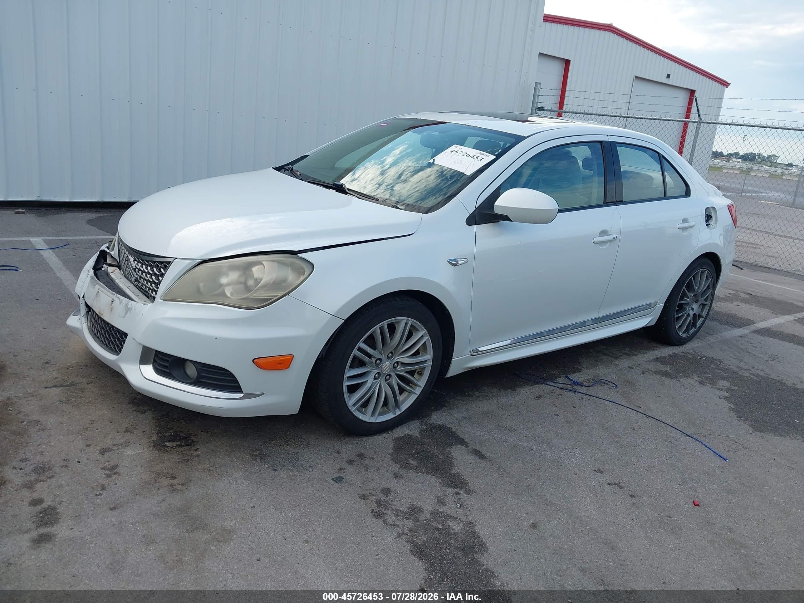 2011 Suzuki Kizashi Sport Sls White vin: JS2RF9A88B6111058