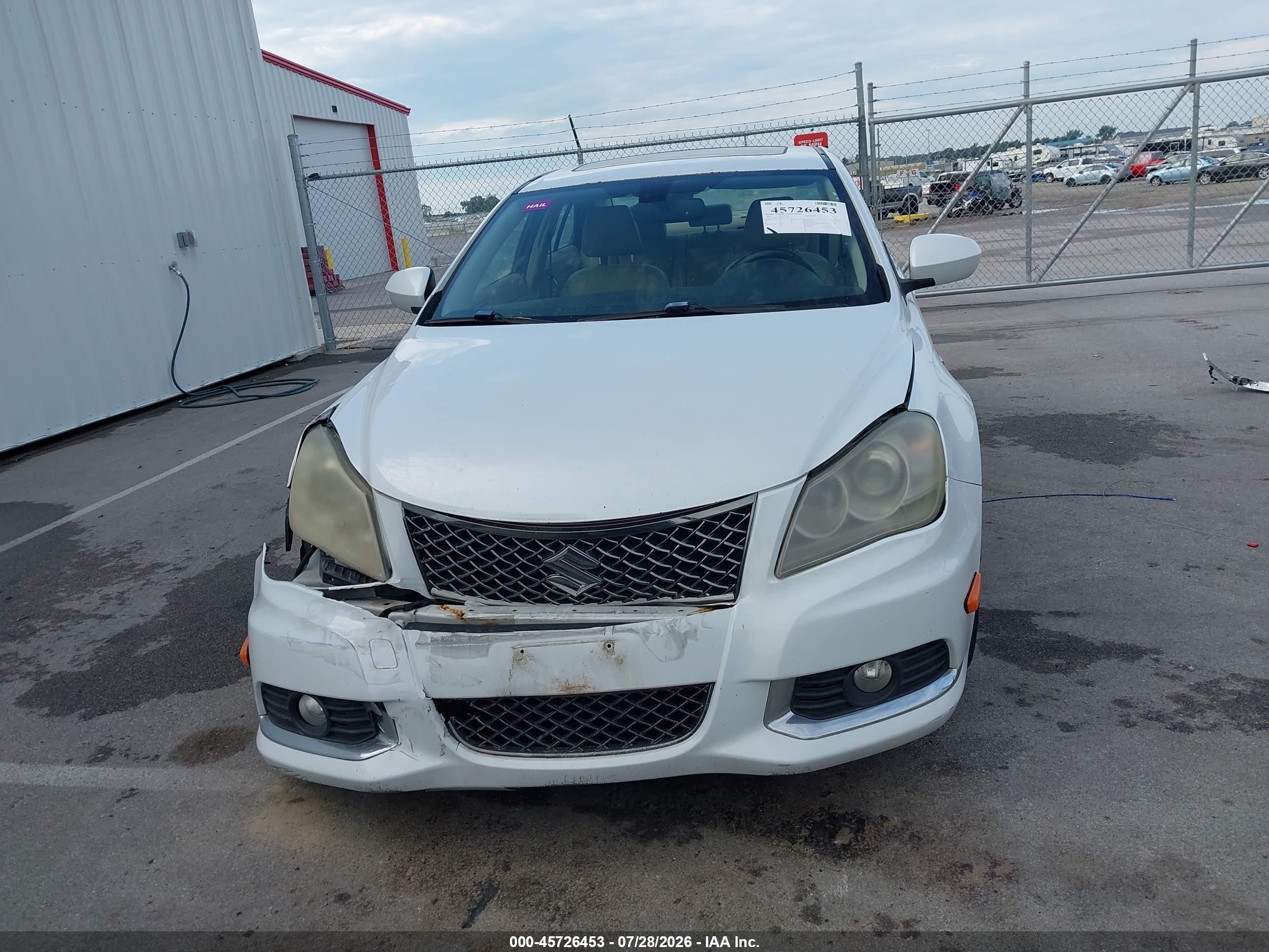 2011 Suzuki Kizashi Sport Sls White vin: JS2RF9A88B6111058