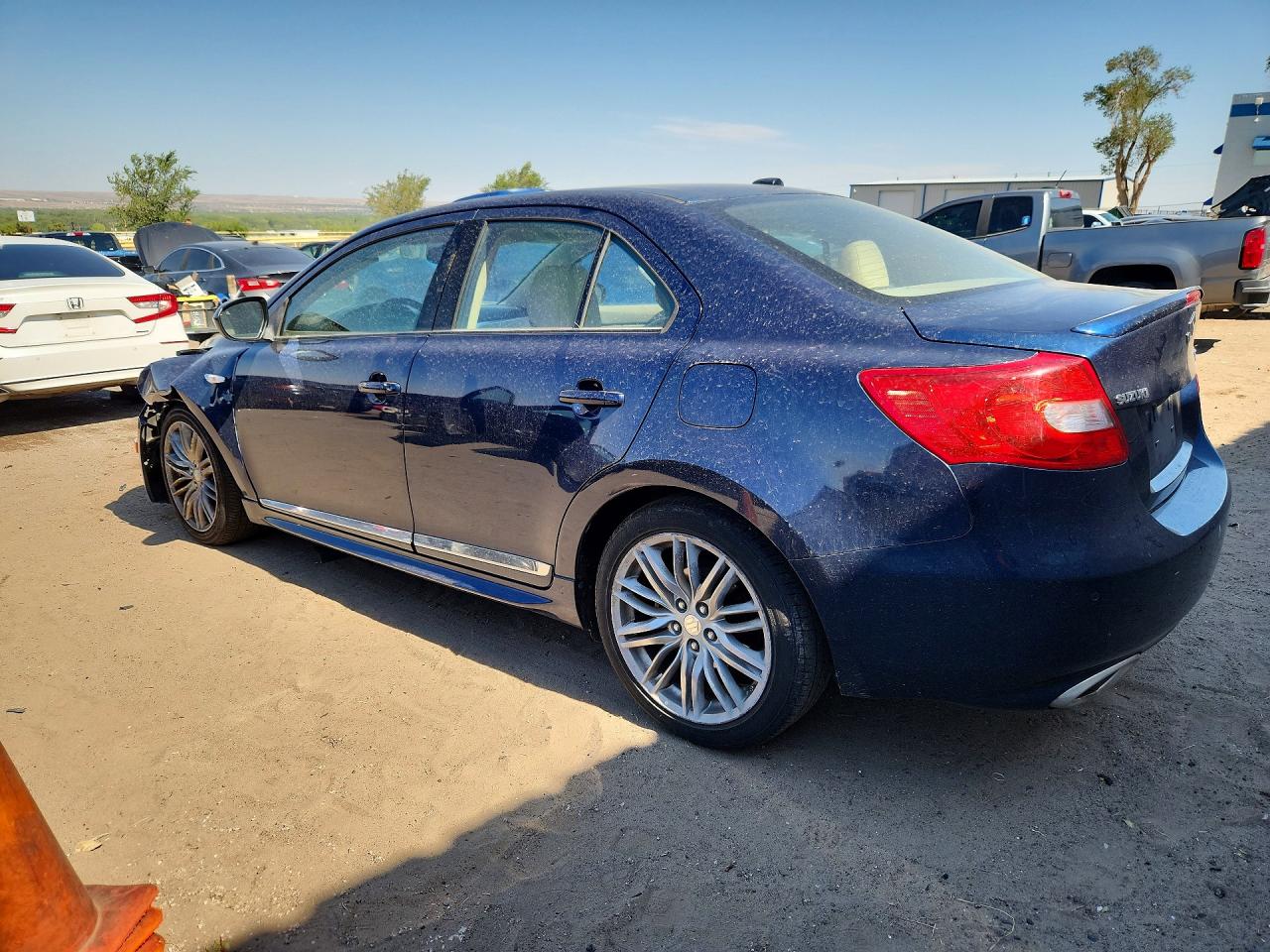 2012 Suzuki Kizashi Sport Sls Синий vin: JS2RF9A88C6101194