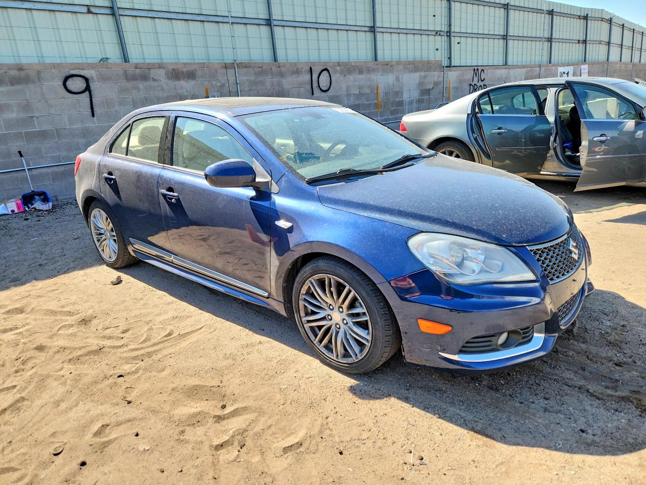 2012 Suzuki Kizashi Sport Sls Синий vin: JS2RF9A88C6101194