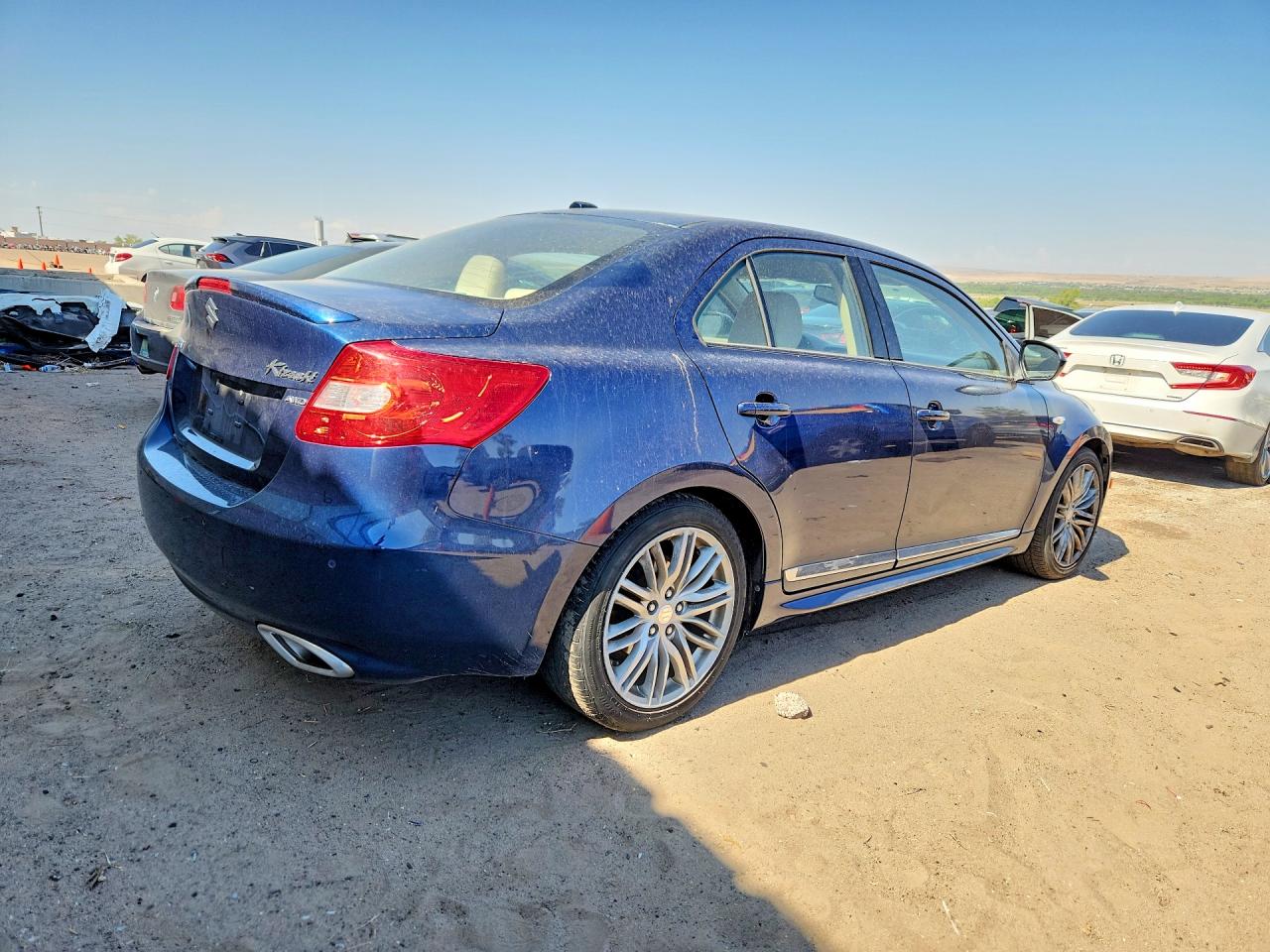 2012 Suzuki Kizashi Sport Sls Синий vin: JS2RF9A88C6101194