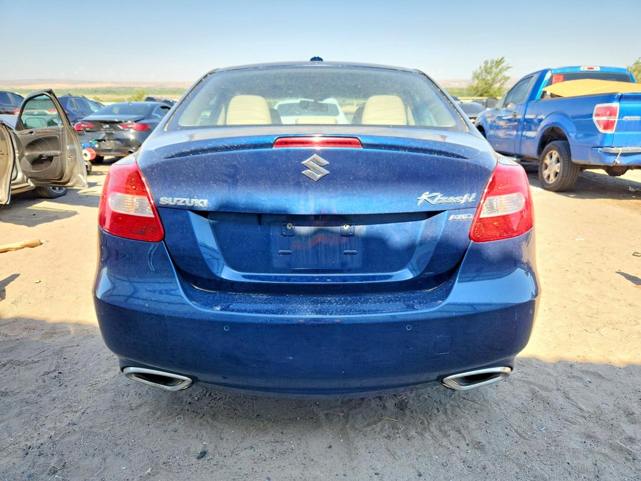 2012 Suzuki Kizashi Sport Sls Синий vin: JS2RF9A88C6101194