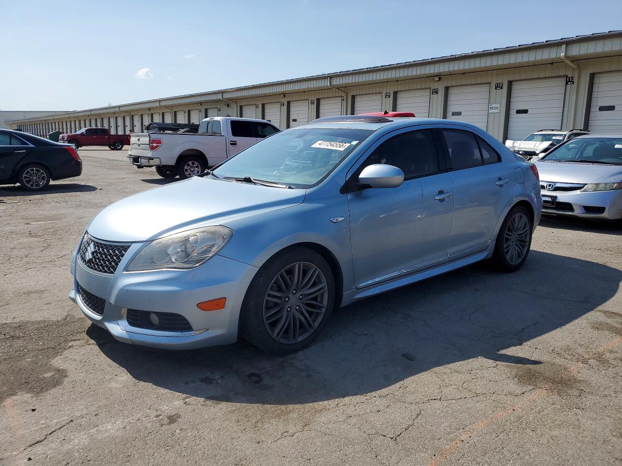 2012 Suzuki Kizashi Sport Sls Blue vin: JS2RF9A89C6100975