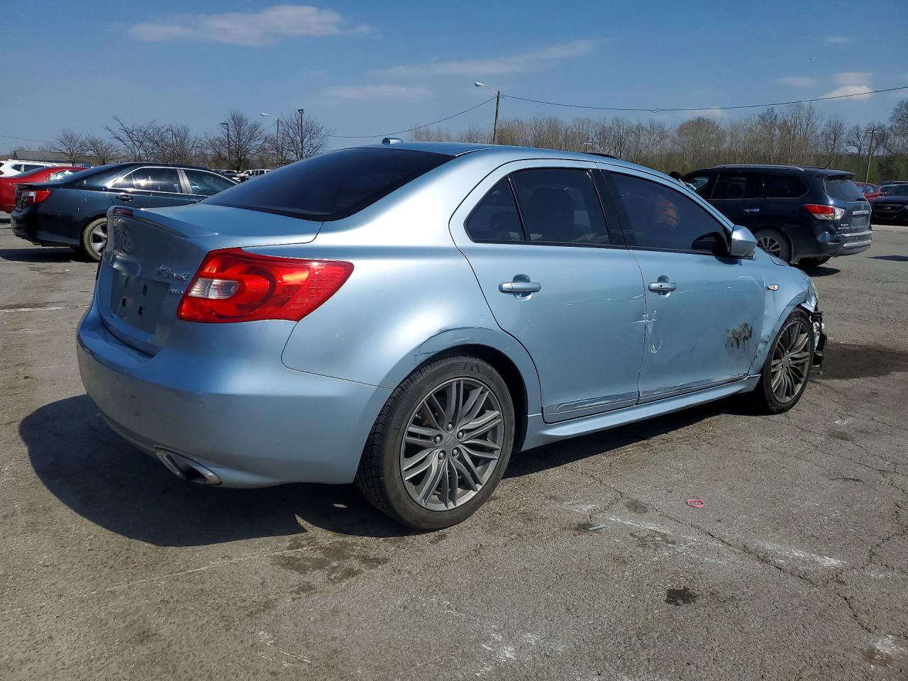 2012 Suzuki Kizashi Sport Sls Blue vin: JS2RF9A89C6100975