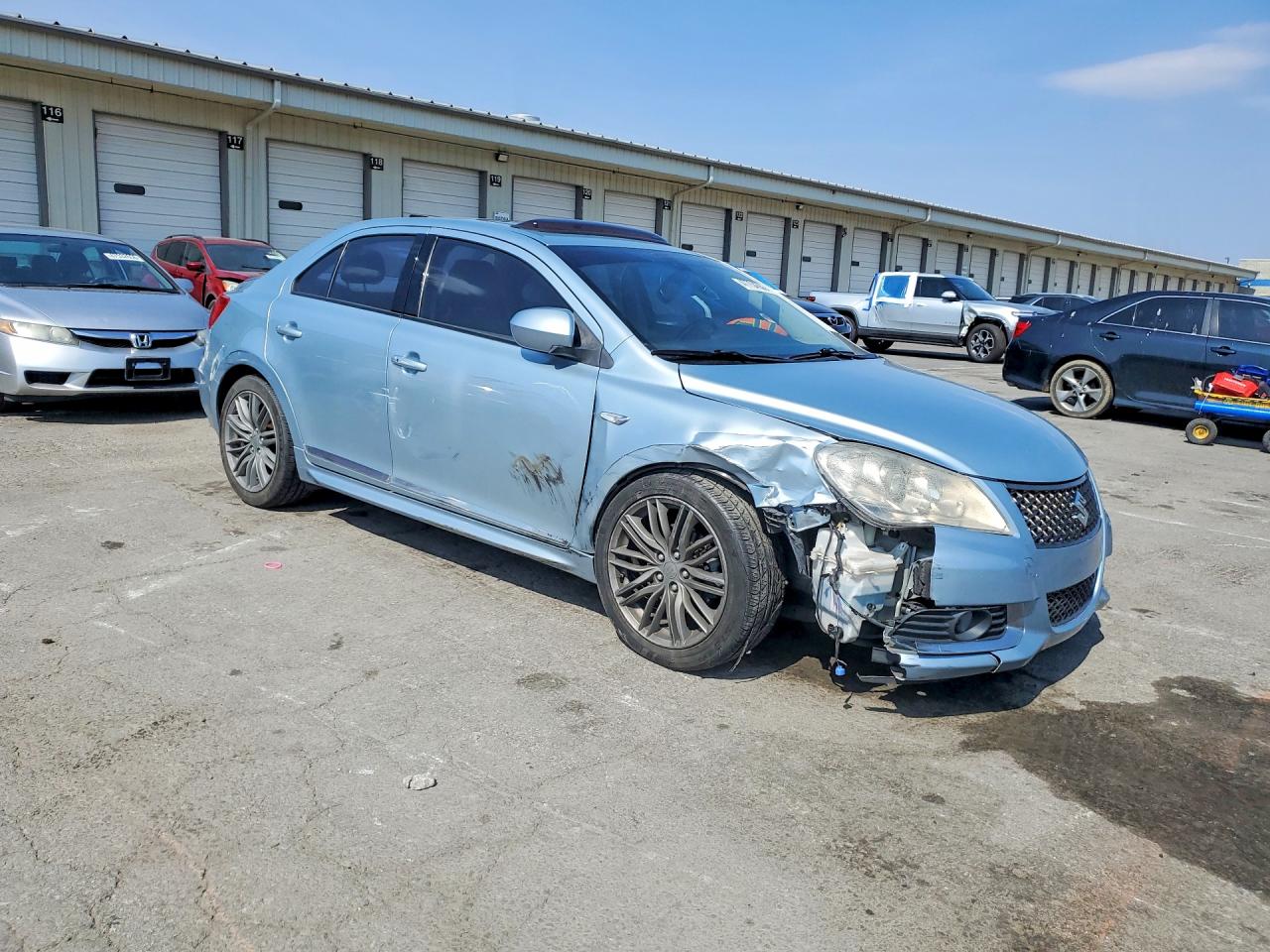 2012 Suzuki Kizashi Sport Sls Blue vin: JS2RF9A89C6100975