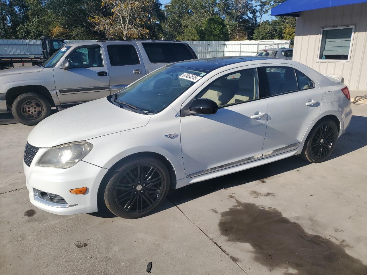 2012 Suzuki Kizashi Sport Sls White vin: JS2RF9A8XC6100810