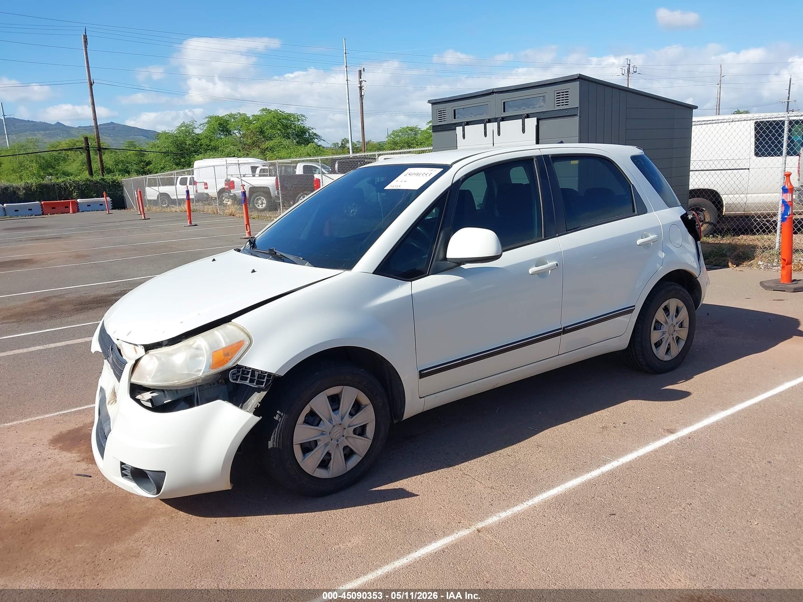 2008 Suzuki Sx4 Convenience Regional Edition/regional Edition/touring 2 Regional Edition White vin: JS2YA411885100592