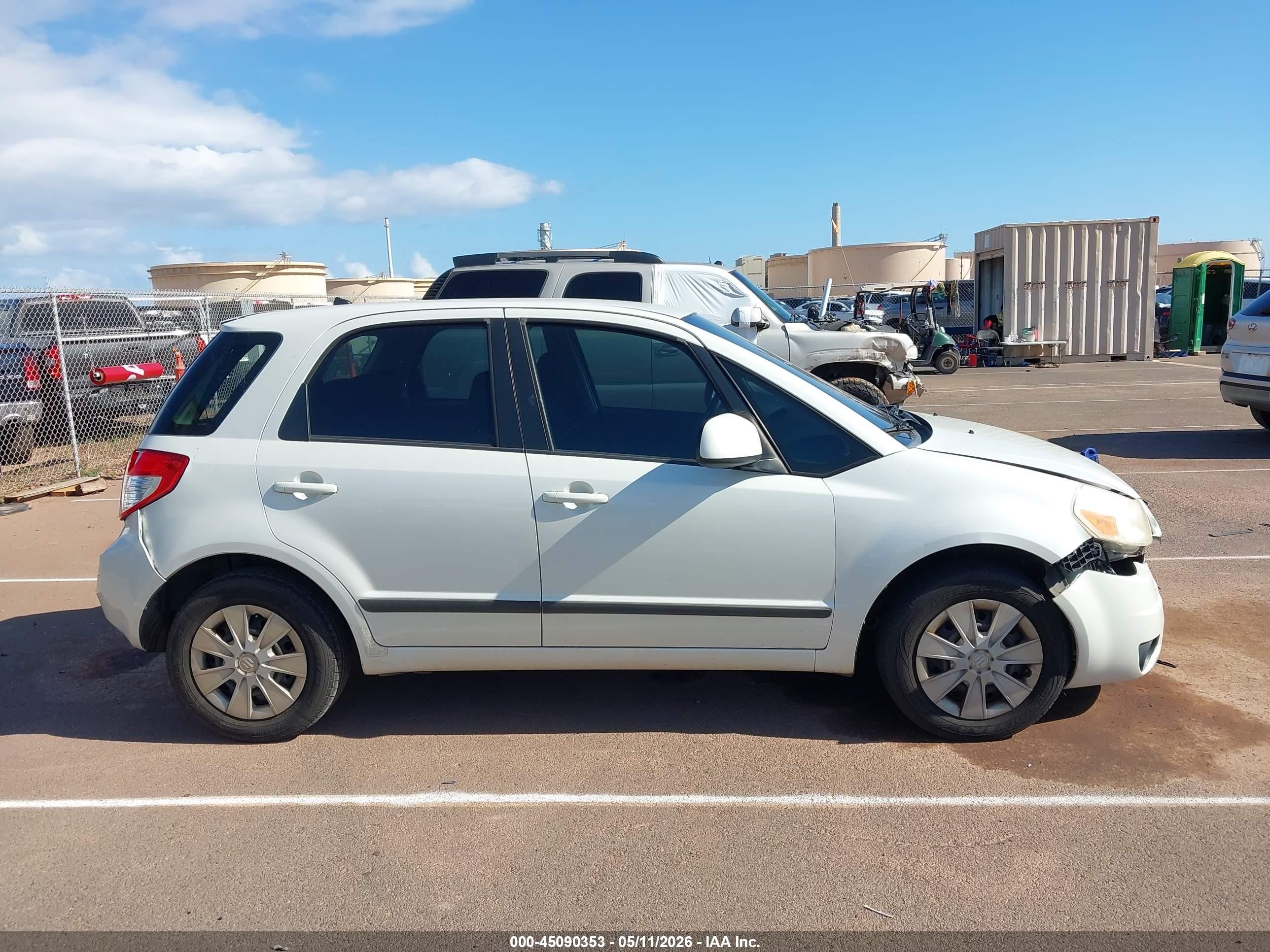 2008 Suzuki Sx4 Convenience Regional Edition/regional Edition/touring 2 Regional Edition White vin: JS2YA411885100592