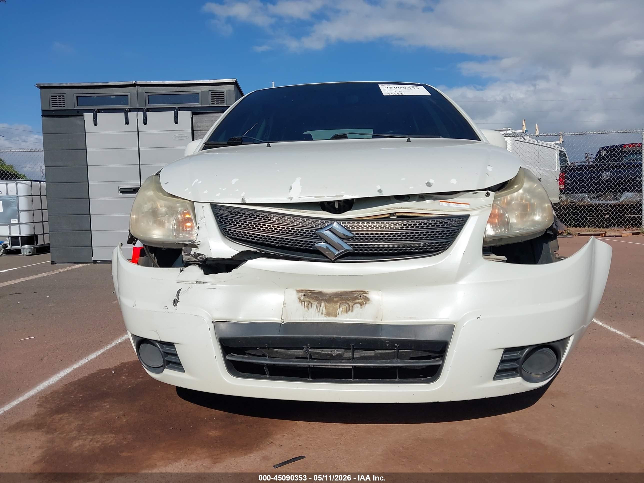 2008 Suzuki Sx4 Convenience Regional Edition/regional Edition/touring 2 Regional Edition White vin: JS2YA411885100592