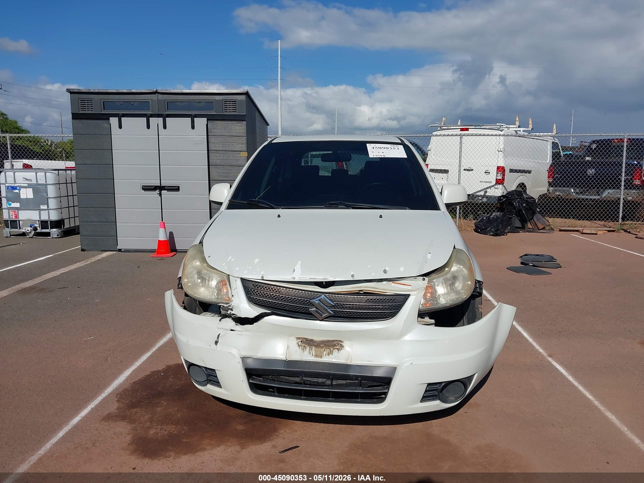 2008 Suzuki Sx4 Convenience Regional Edition/regional Edition/touring 2 Regional Edition White vin: JS2YA411885100592