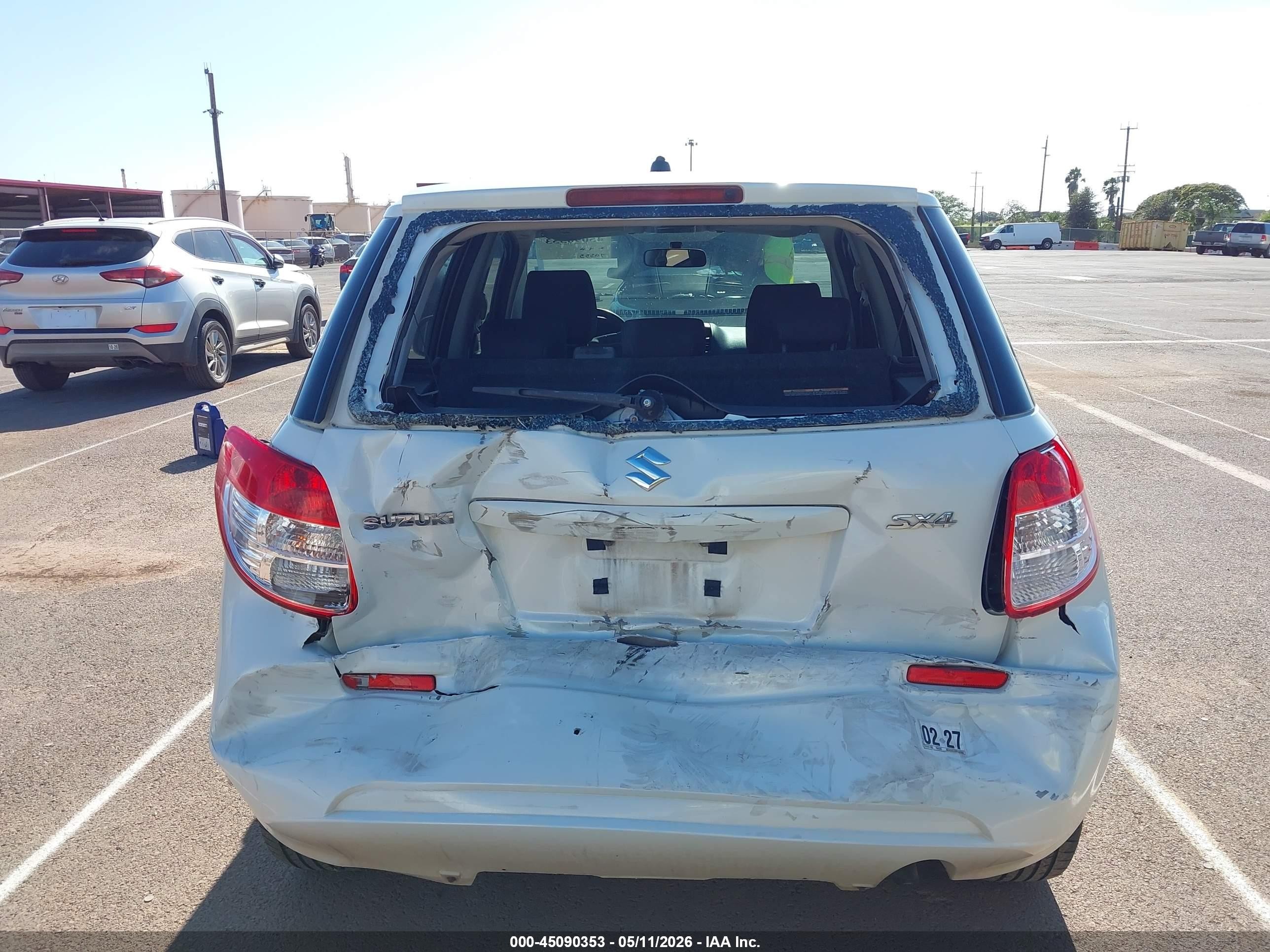 2008 Suzuki Sx4 Convenience Regional Edition/regional Edition/touring 2 Regional Edition White vin: JS2YA411885100592