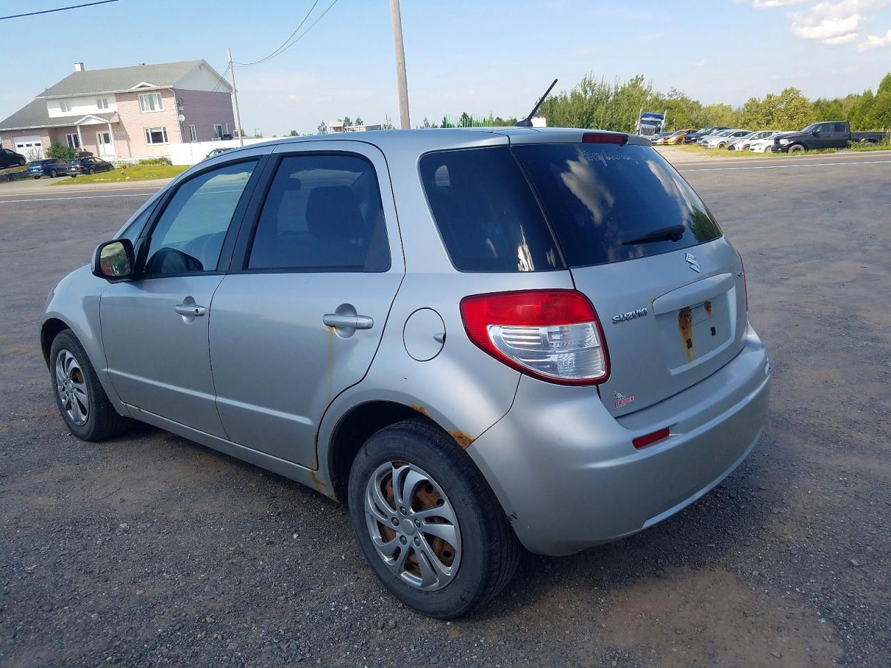 2007 Suzuki Sx4 Silver vin: JS2YA411X75100656
