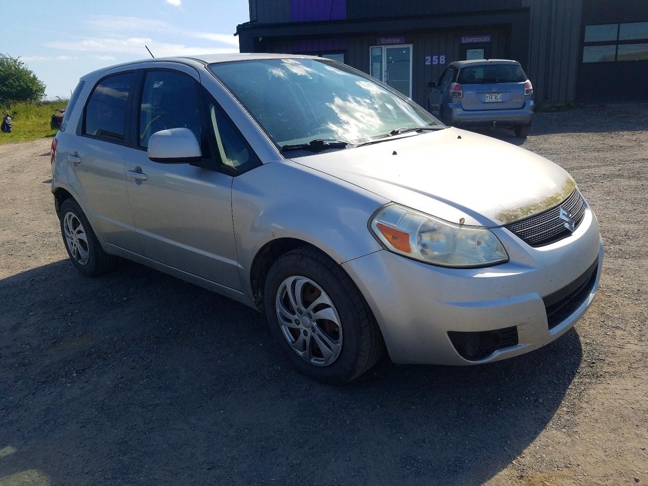 2007 Suzuki Sx4 Silver vin: JS2YA411X75100656