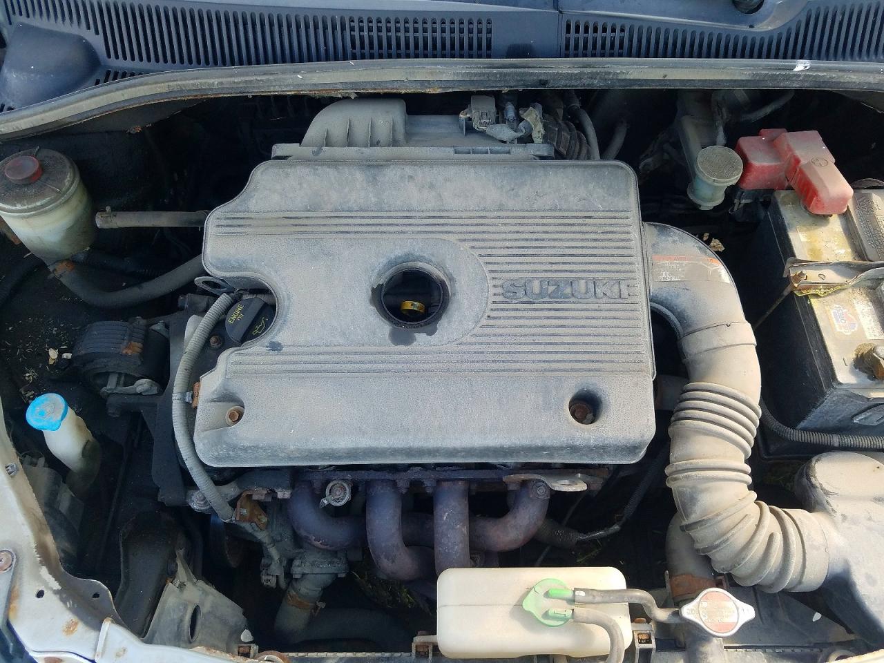 2007 Suzuki Sx4 Silver vin: JS2YA411X75100656