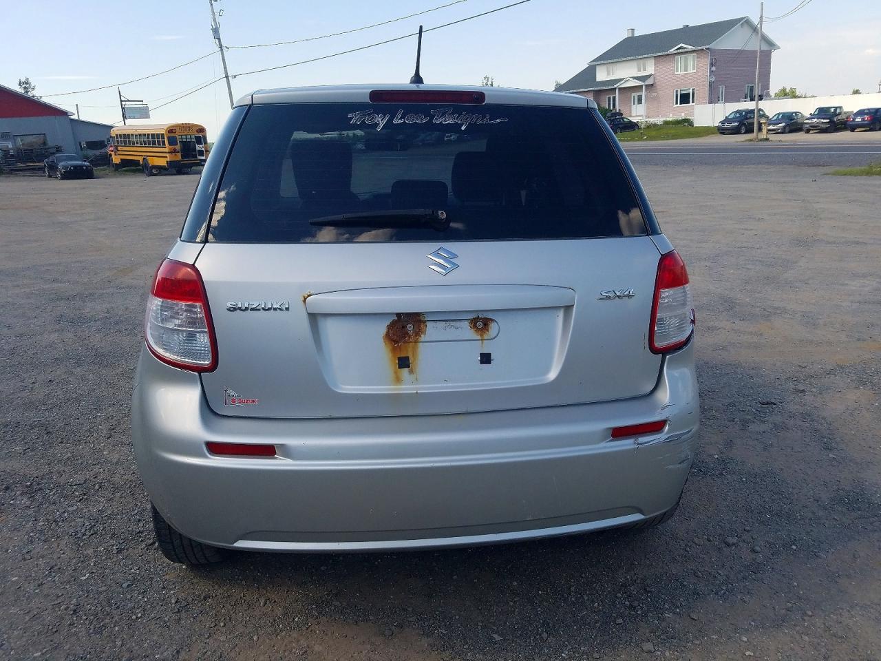 2007 Suzuki Sx4 Silver vin: JS2YA411X75100656