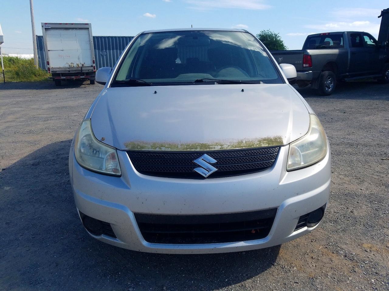 2007 Suzuki Sx4 Silver vin: JS2YA411X75100656