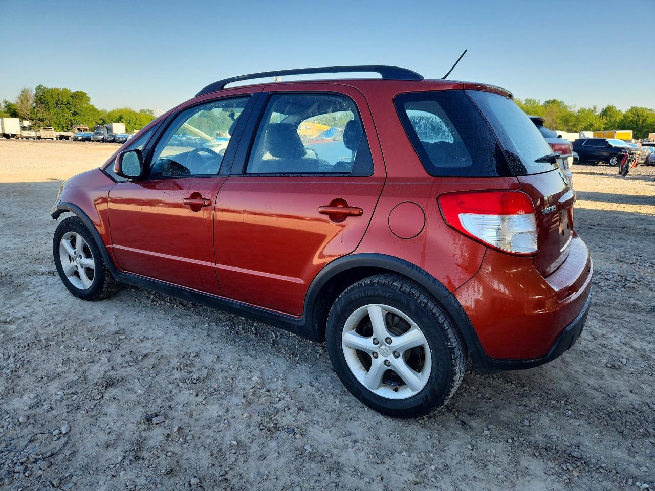 2008 Suzuki Sx4 Base Orange vin: JS2YA413585102625