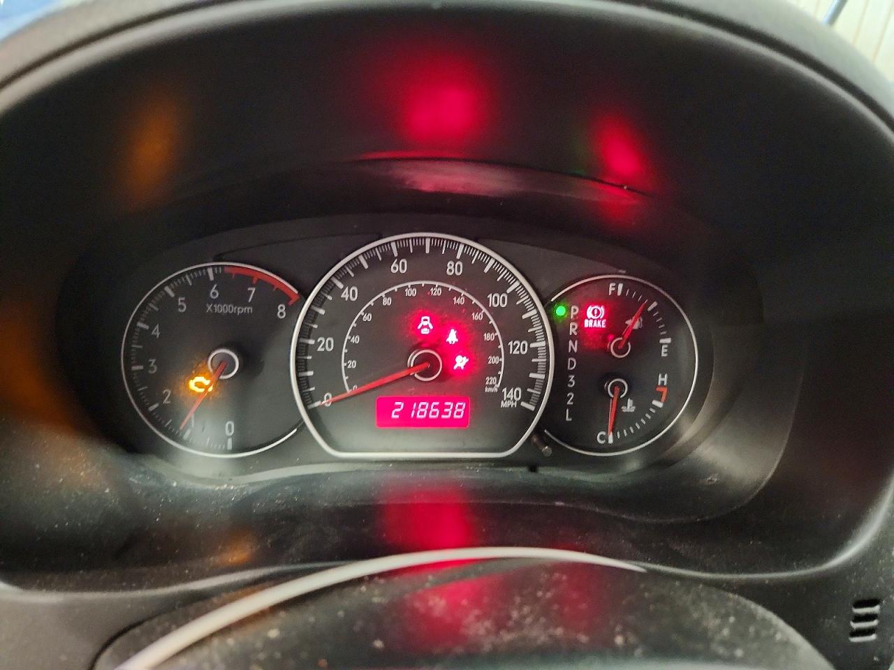 2008 Suzuki Sx4 Base Blue vin: JS2YA413585104259