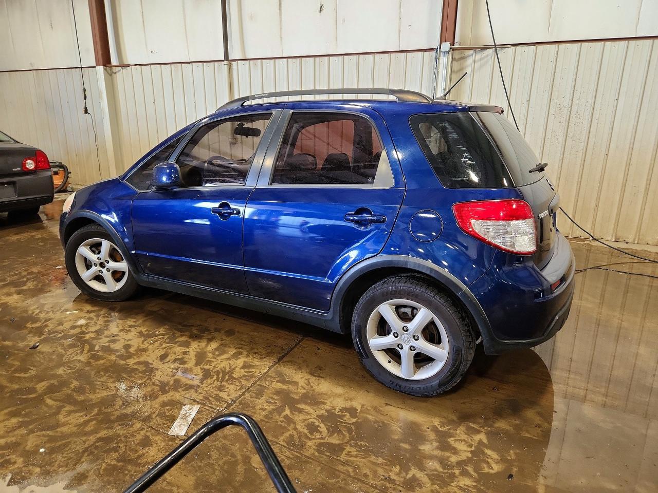 2008 Suzuki Sx4 Base Blue vin: JS2YA413585104259