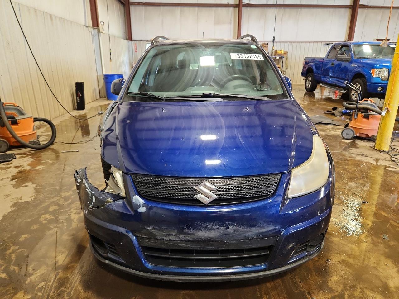 2008 Suzuki Sx4 Base Blue vin: JS2YA413585104259