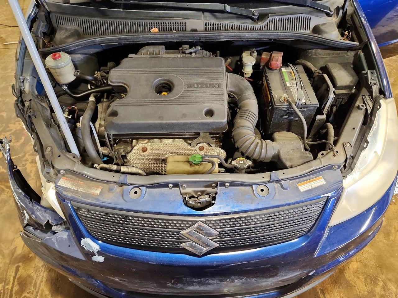 2008 Suzuki Sx4 Base Blue vin: JS2YA413585104259