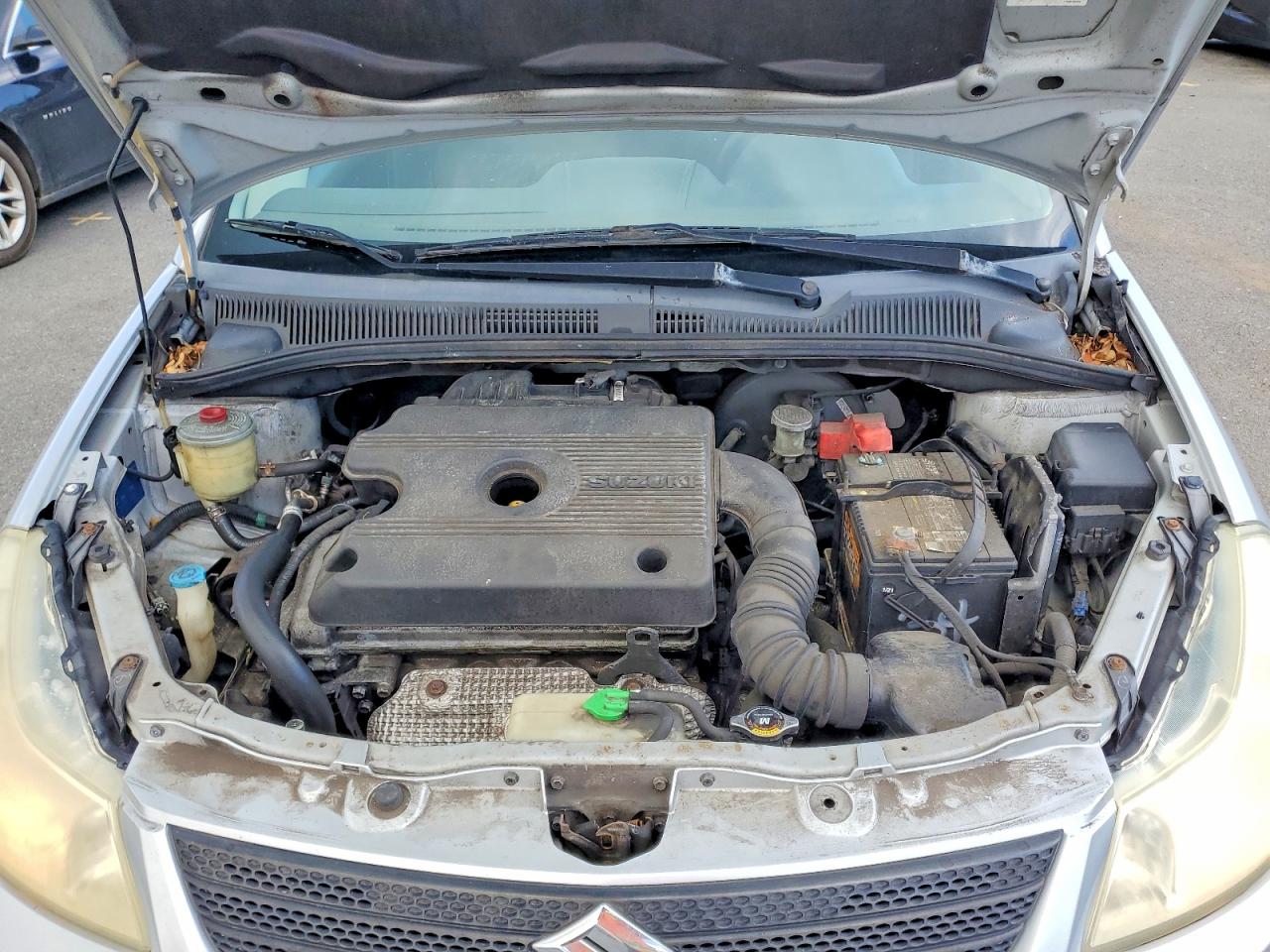 2007 Suzuki Sx4 Silver vin: JS2YA415775100813