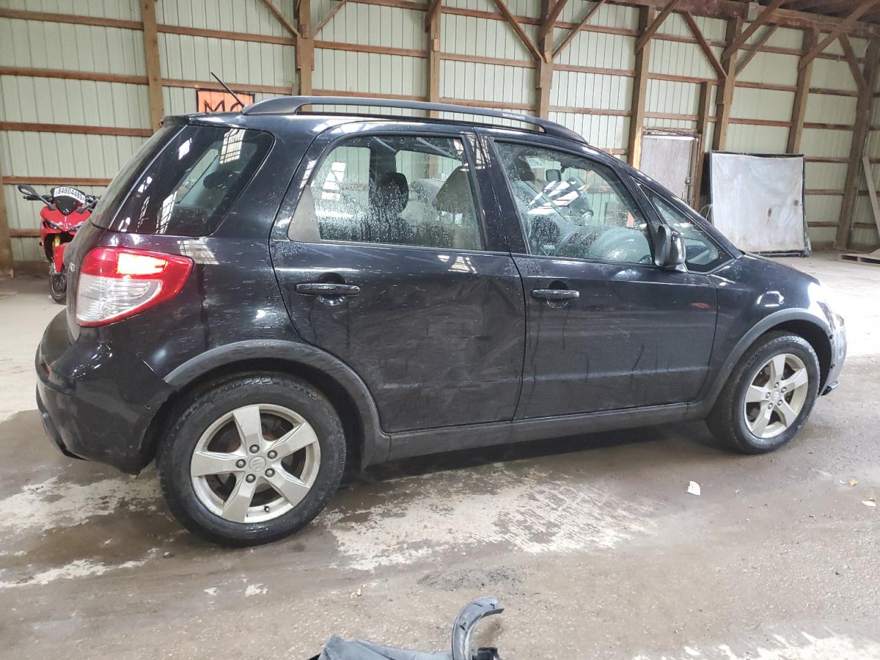 2010 Suzuki Sx4 Jx Black vin: JS2YA5A29A6300301