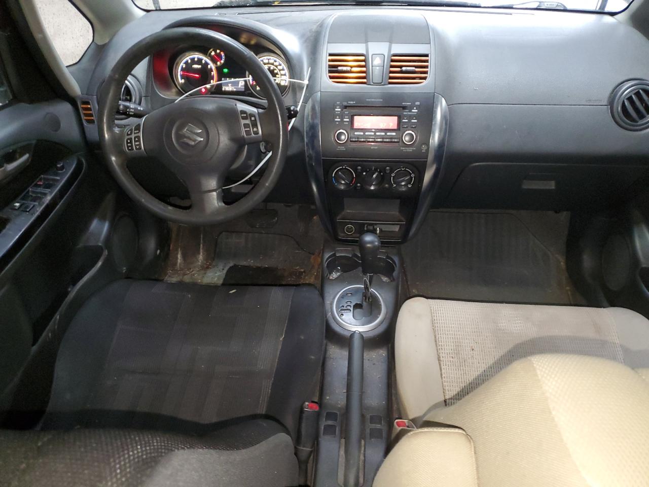 2010 Suzuki Sx4 Jx Black vin: JS2YA5A29A6300301