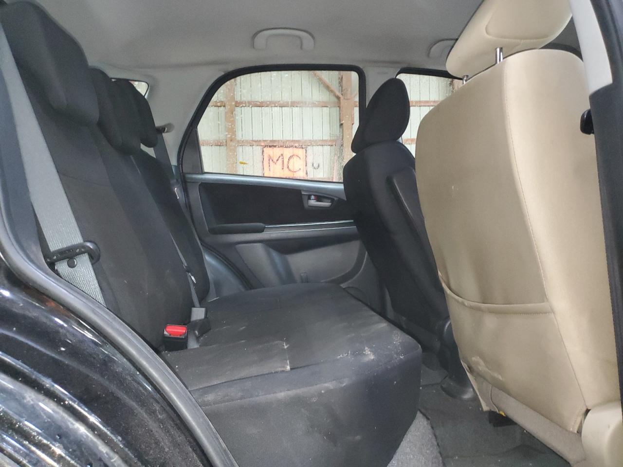 2010 Suzuki Sx4 Jx Black vin: JS2YA5A29A6300301