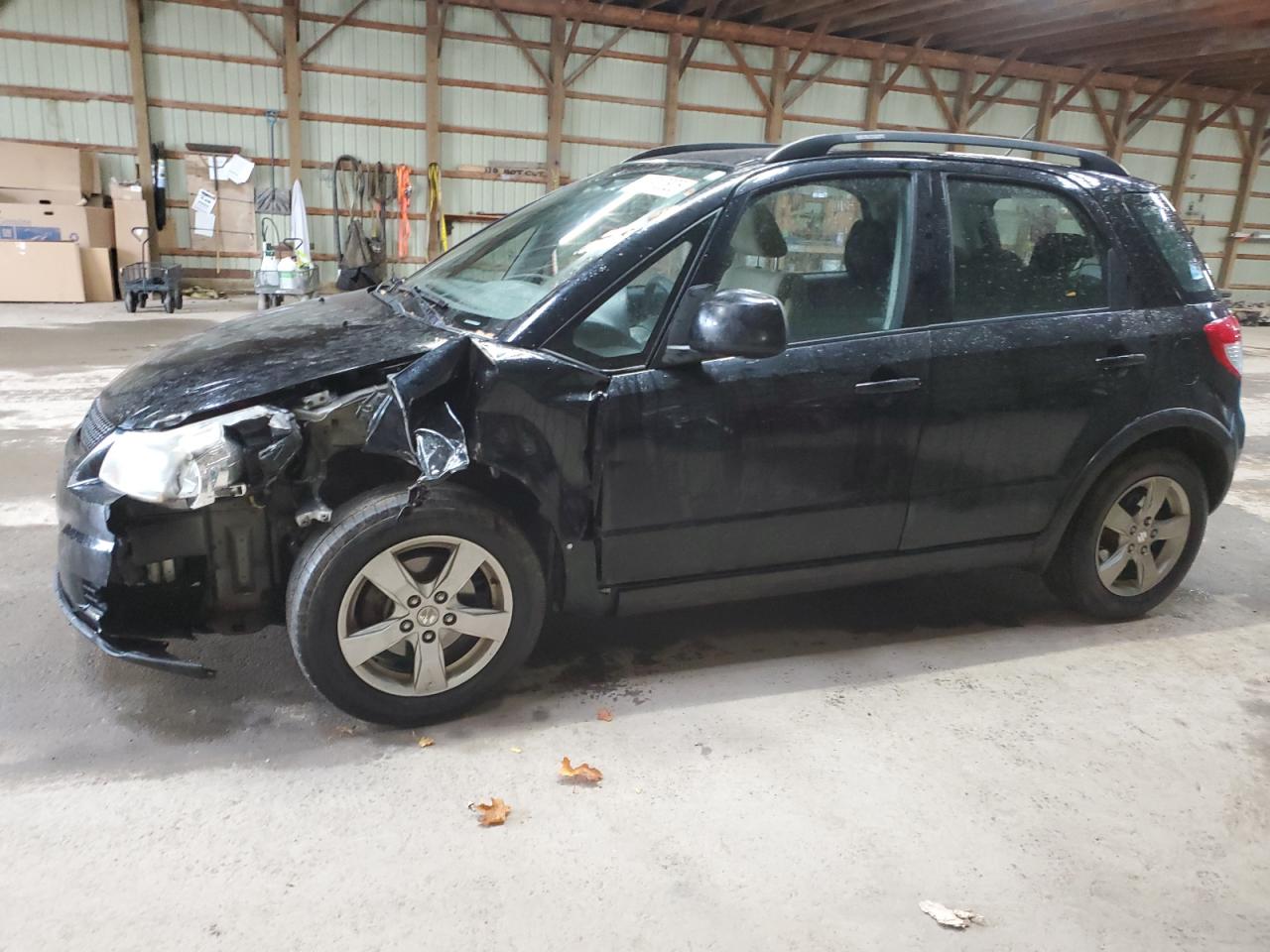 2010 Suzuki Sx4 Jx Black vin: JS2YA5A29A6300301