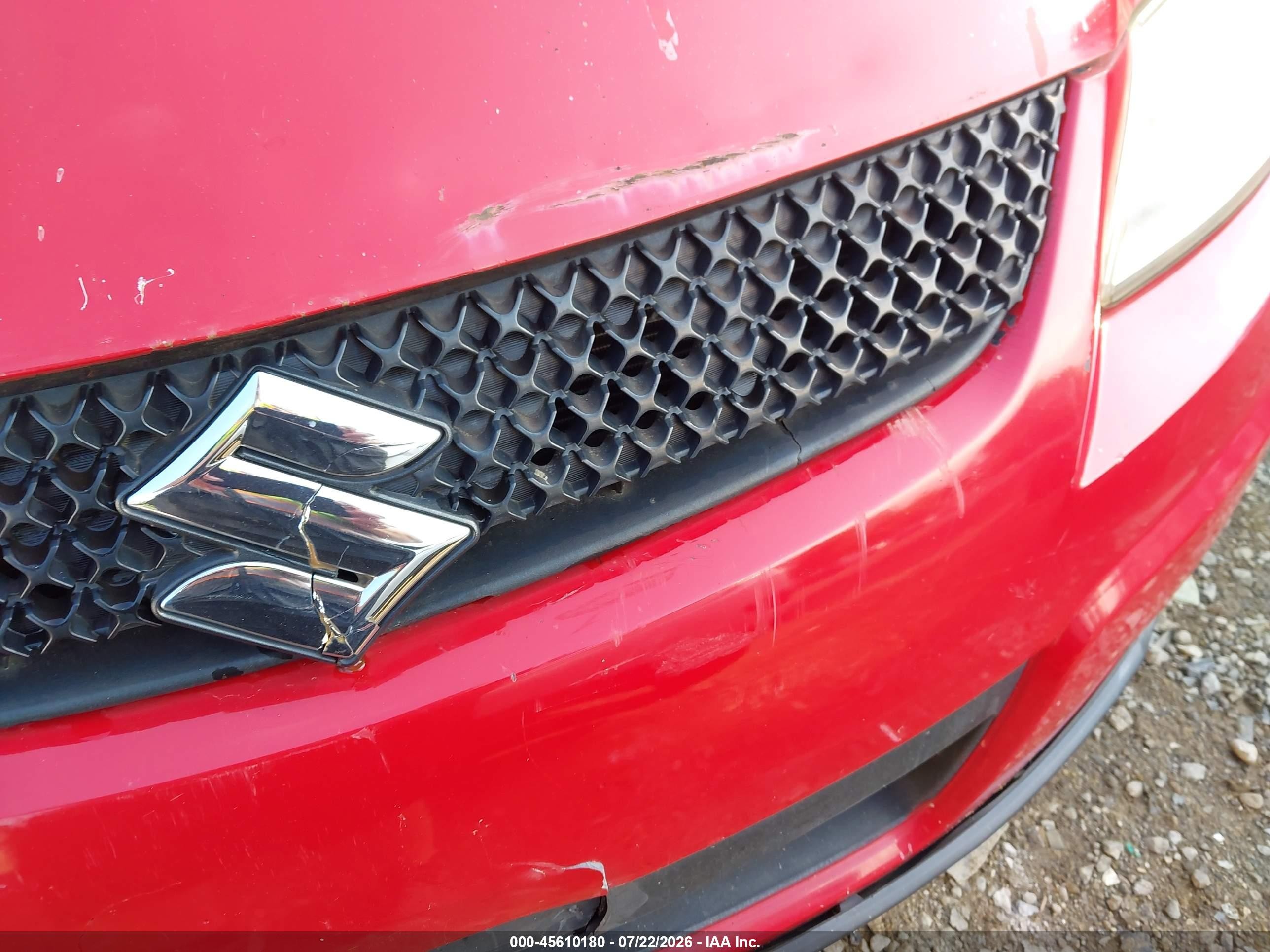 2010 Suzuki Sx4 Technology Red vin: JS2YA5A39A6300548