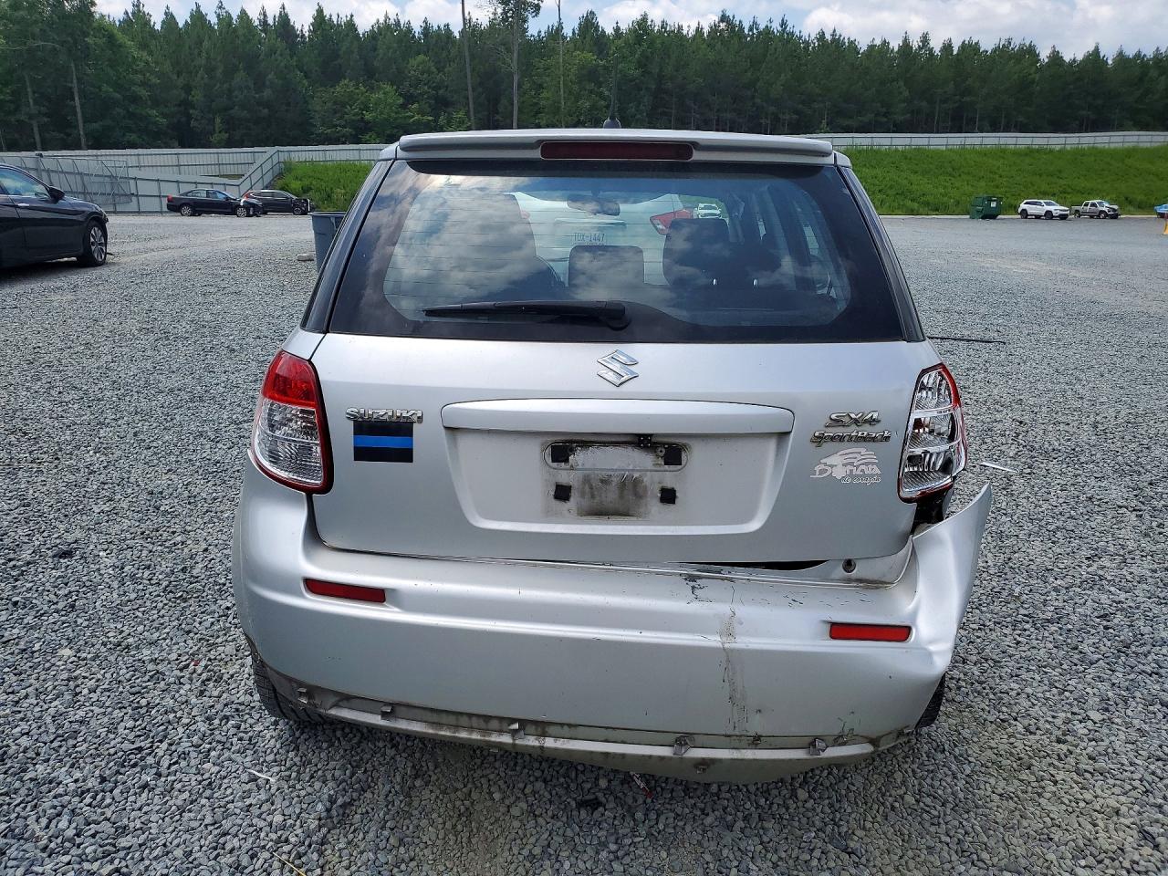 2012 Suzuki Sx4 Silver vin: JS2YA5A51C6300029