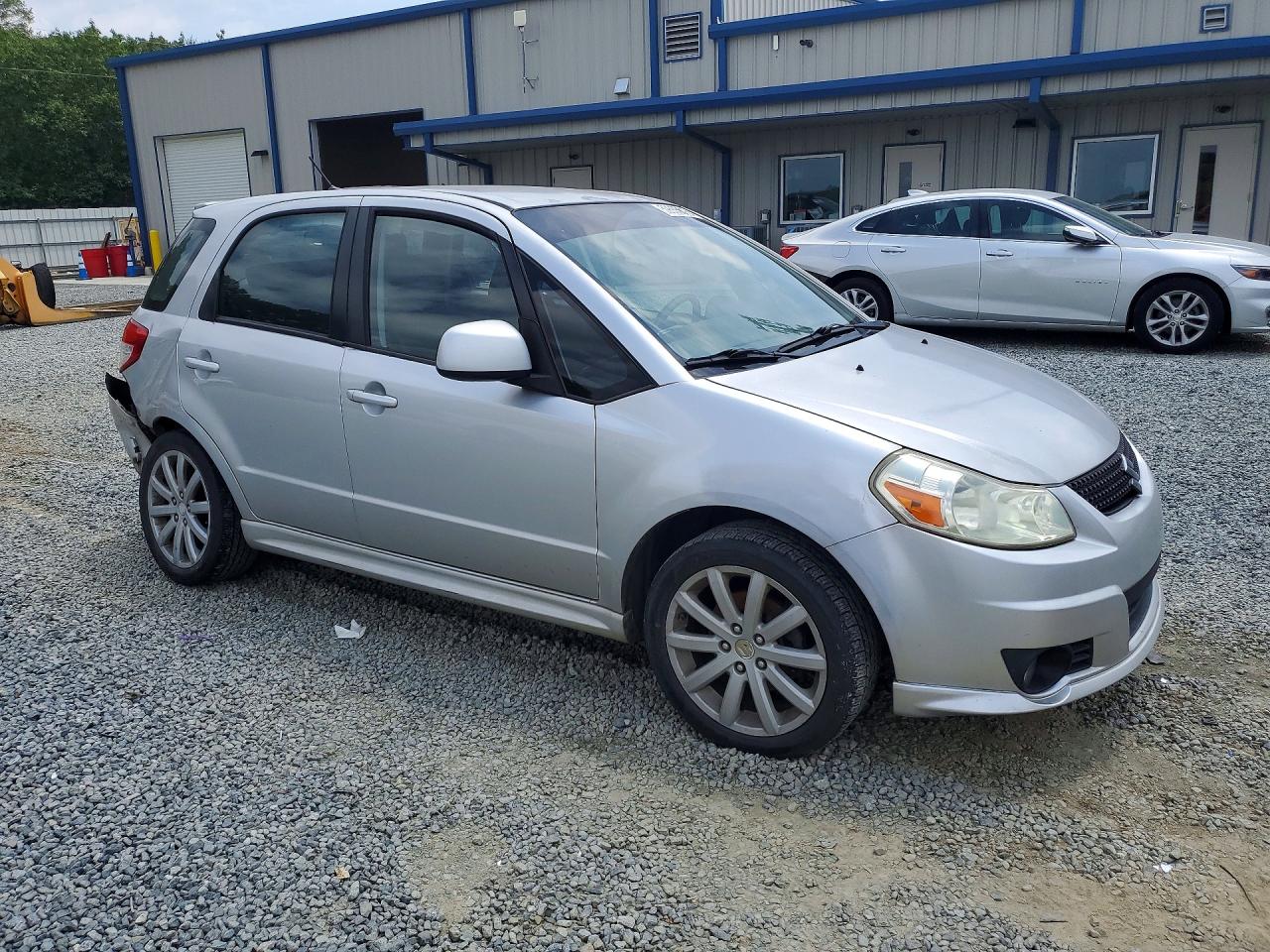 2012 Suzuki Sx4 Silver vin: JS2YA5A51C6300029