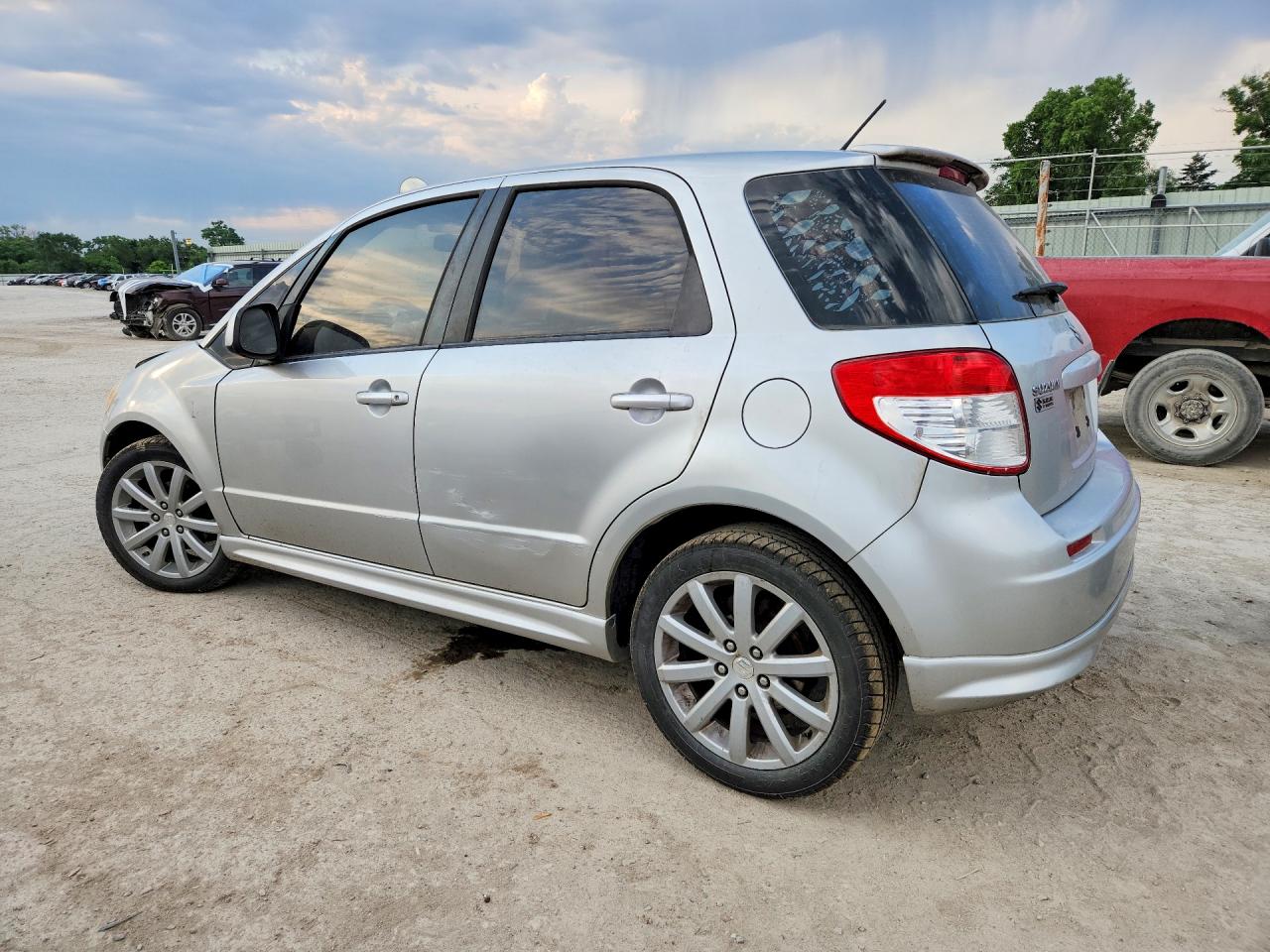 2012 Suzuki Sx4 Silver vin: JS2YA5A52C6300444