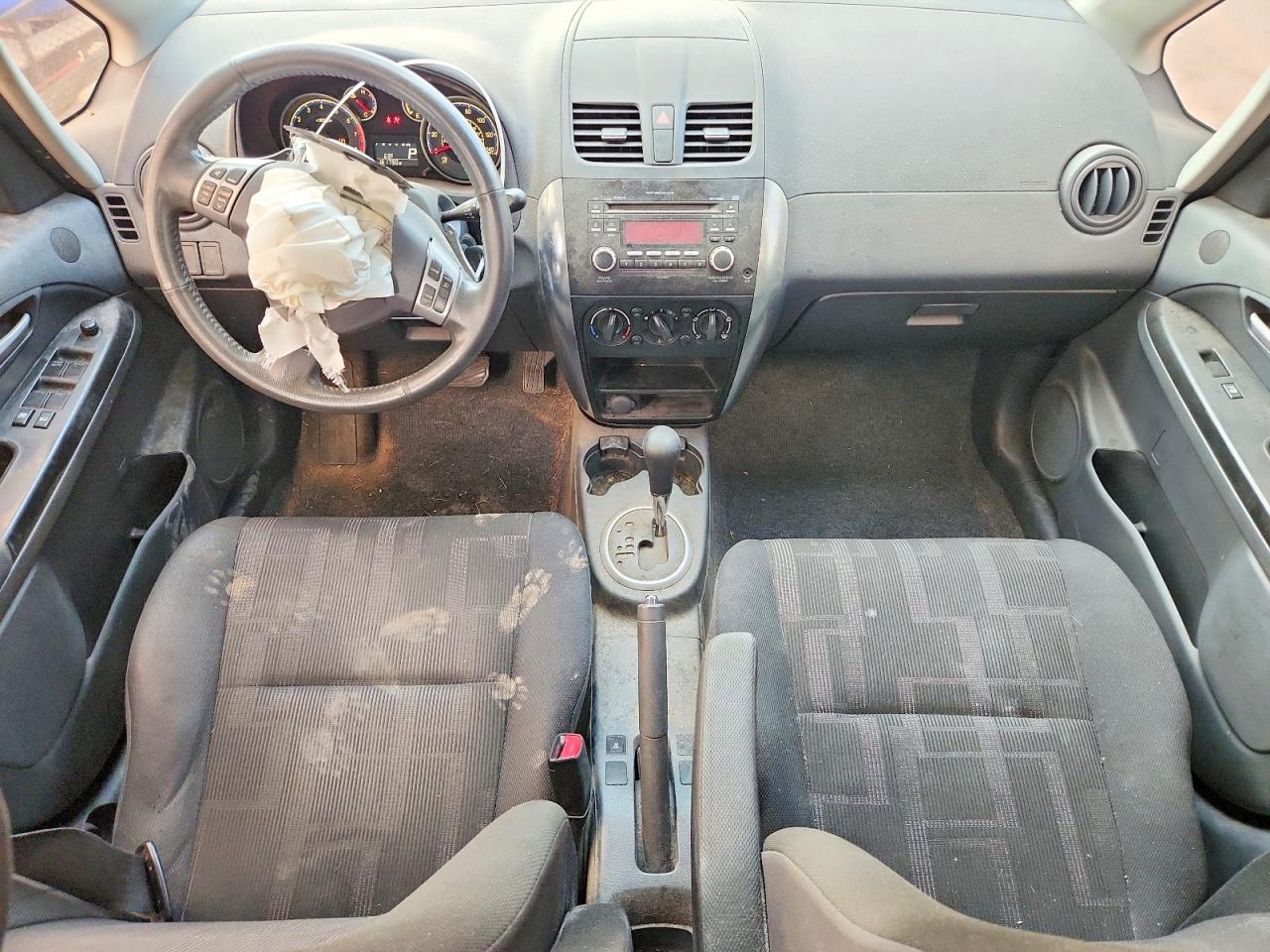 2012 Suzuki Sx4 Silver vin: JS2YA5A52C6300444