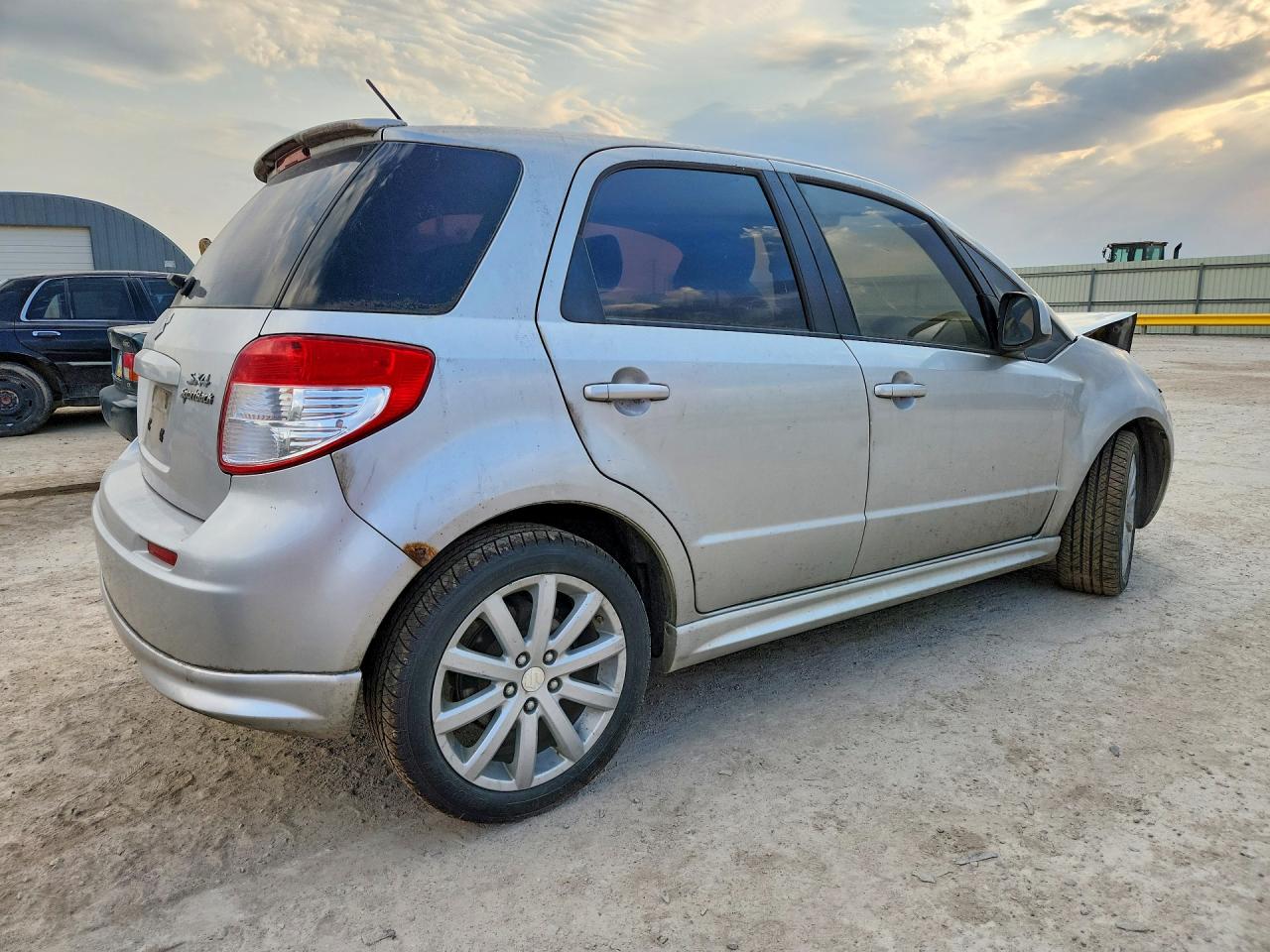 2012 Suzuki Sx4 Silver vin: JS2YA5A52C6300444