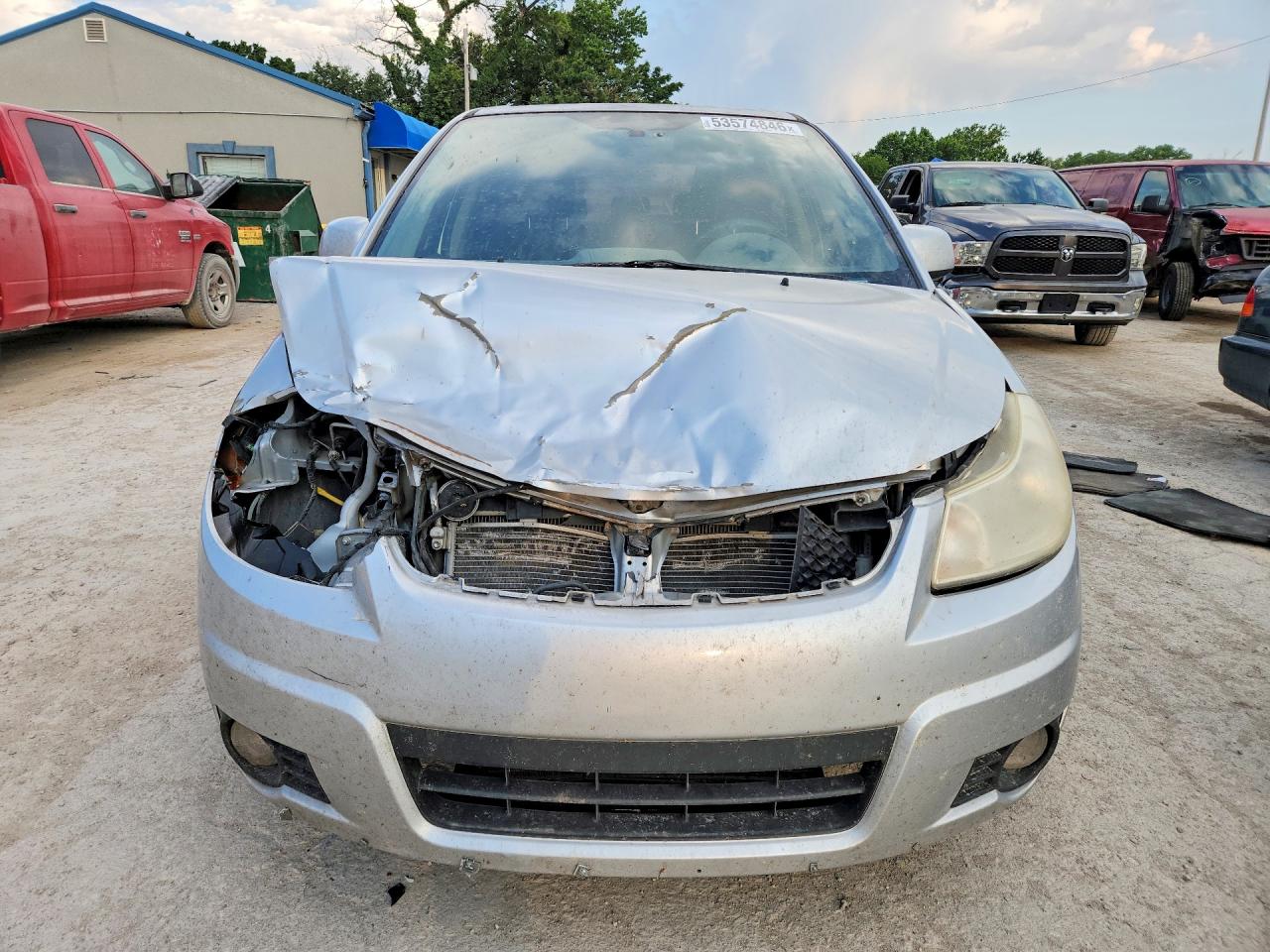 2012 Suzuki Sx4 Silver vin: JS2YA5A52C6300444