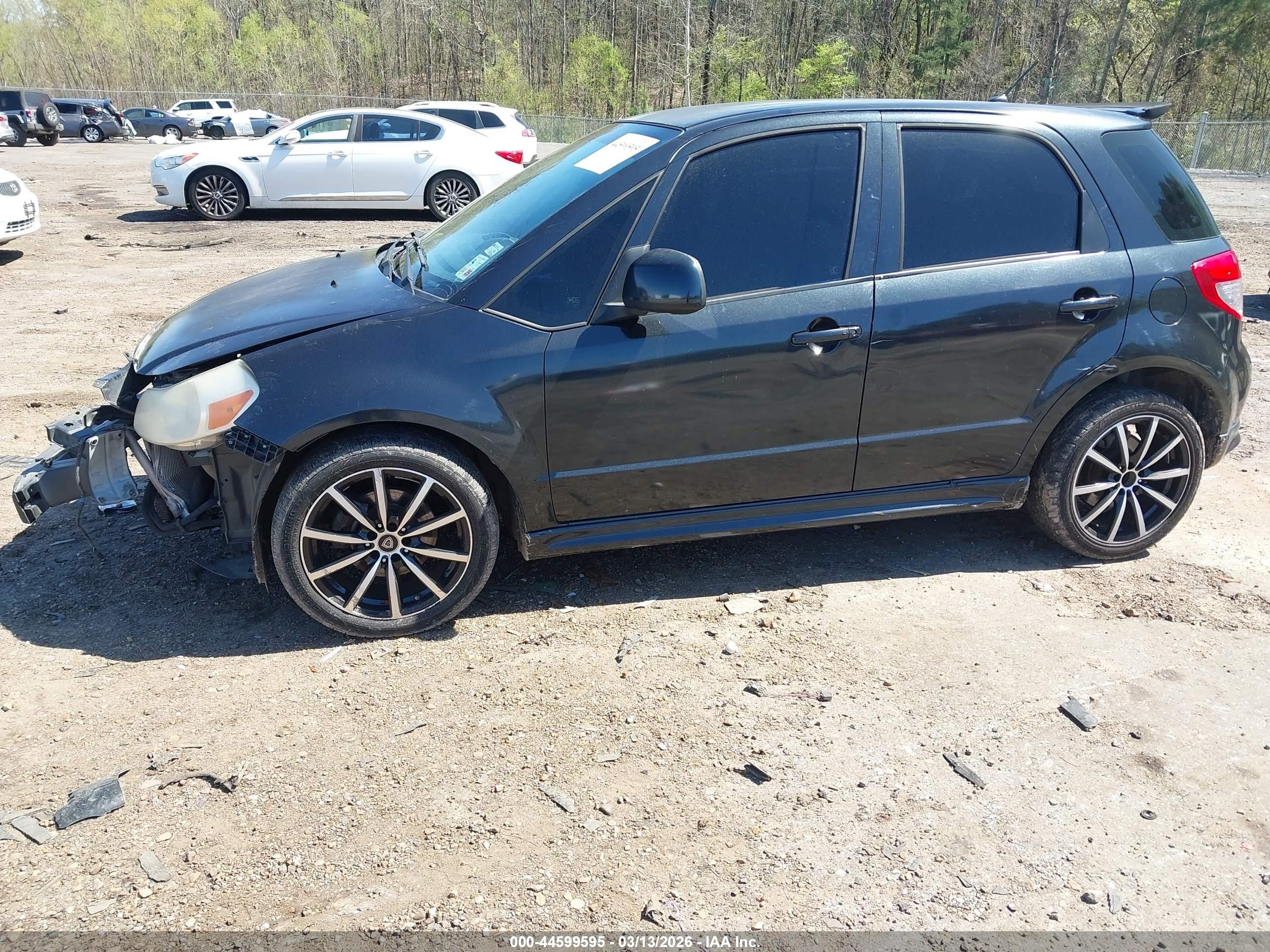 2010 Suzuki Sx4   Black vin: JS2YA5A95A6300325