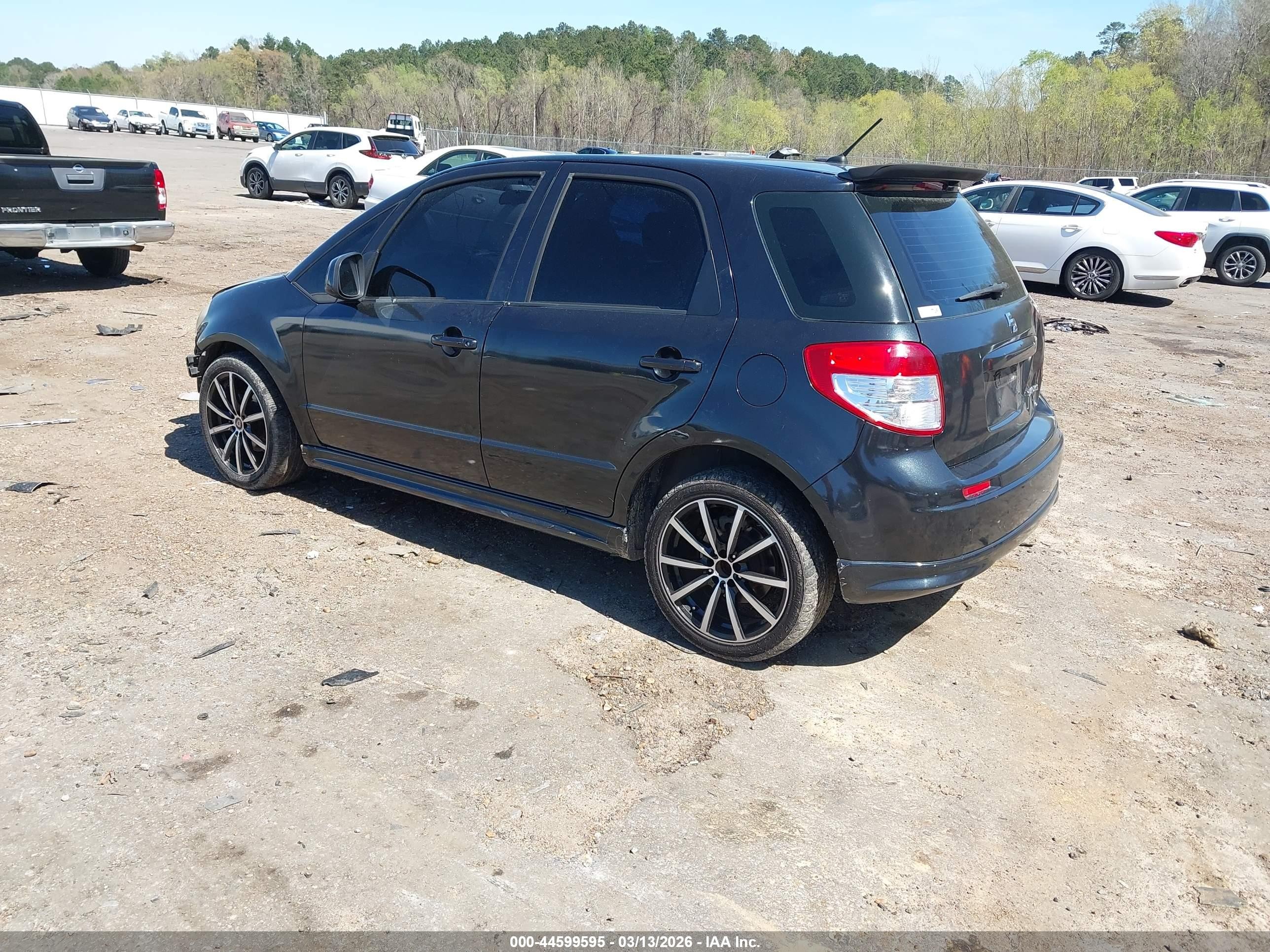 2010 Suzuki Sx4   Black vin: JS2YA5A95A6300325