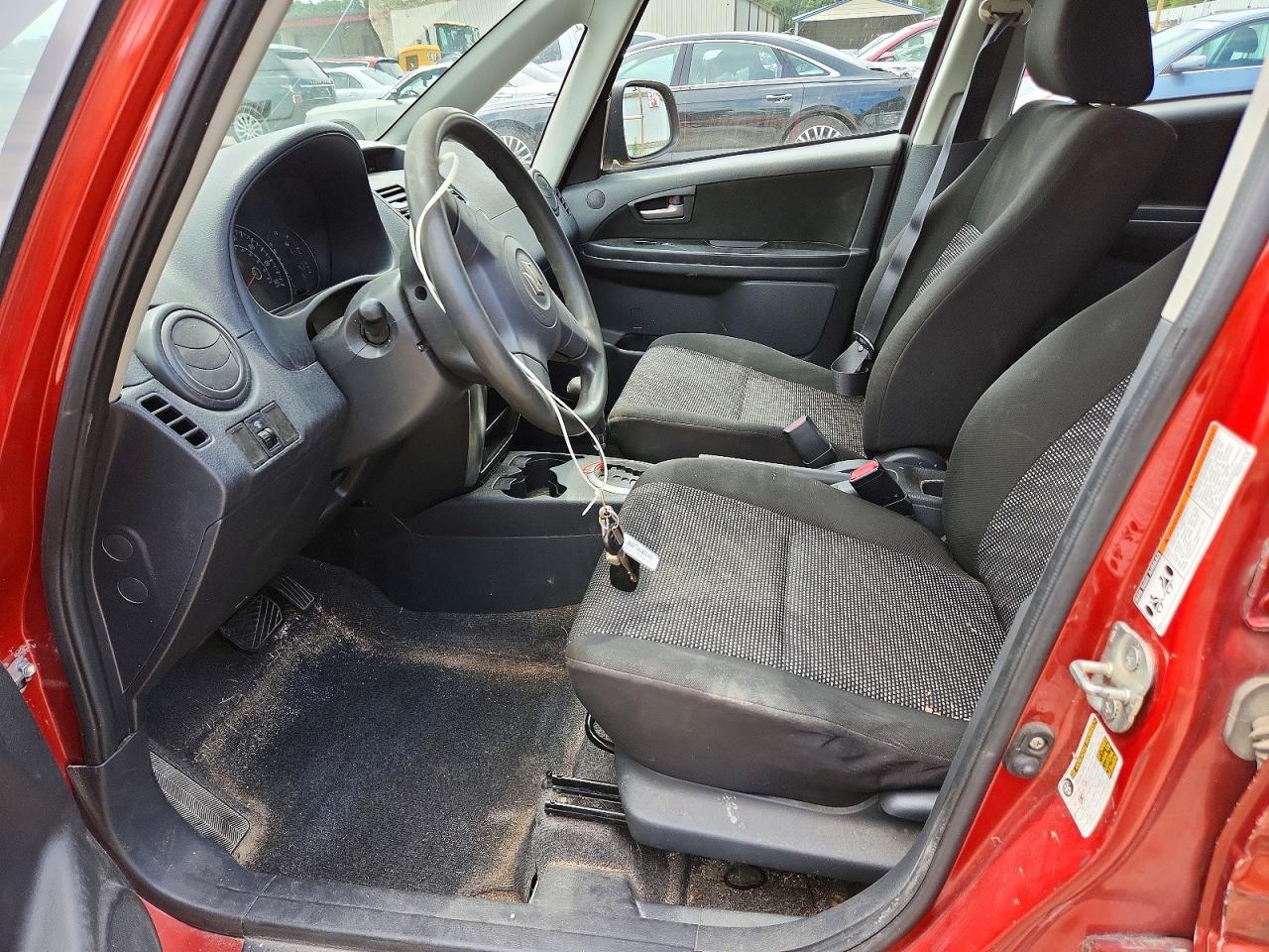 2008 Suzuki Sx4 Base Orange vin: JS2YB413085100424