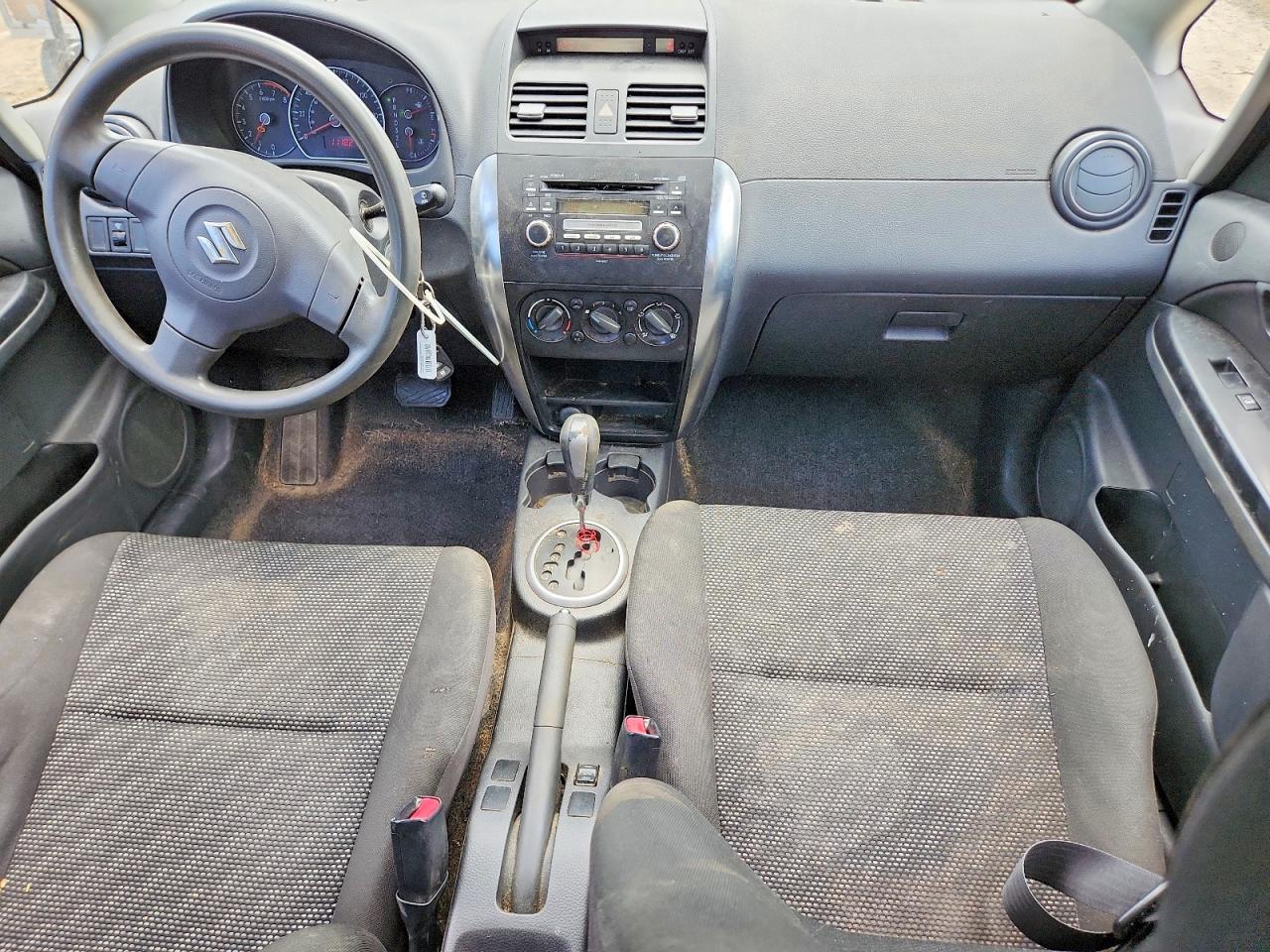 2008 Suzuki Sx4 Base Orange vin: JS2YB413085100424