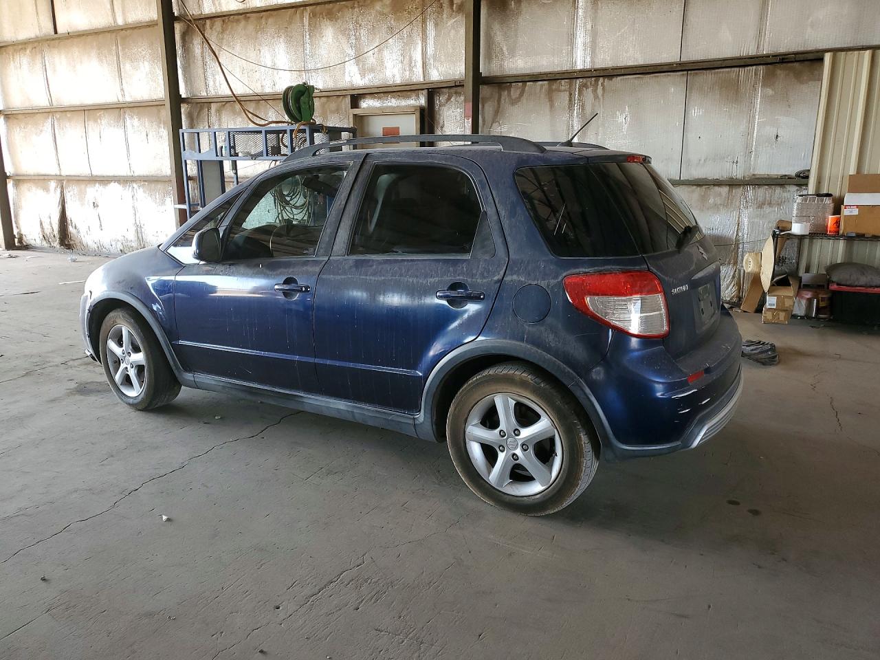2008 Suzuki Sx4 Base Blue vin: JS2YB413085102108