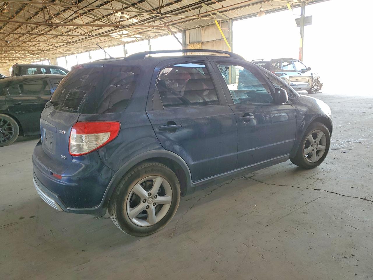 2008 Suzuki Sx4 Base Blue vin: JS2YB413085102108
