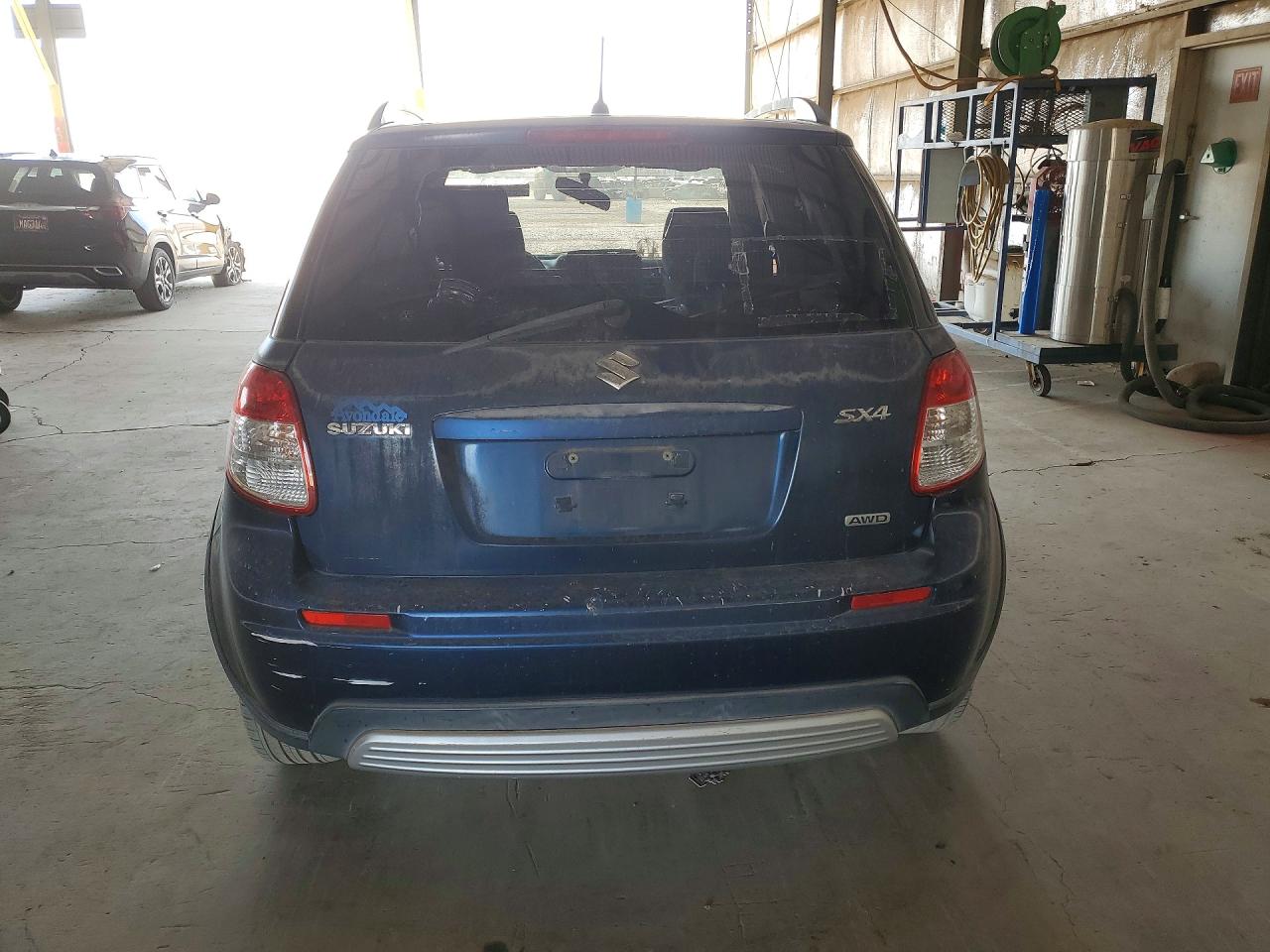 2008 Suzuki Sx4 Base Blue vin: JS2YB413085102108
