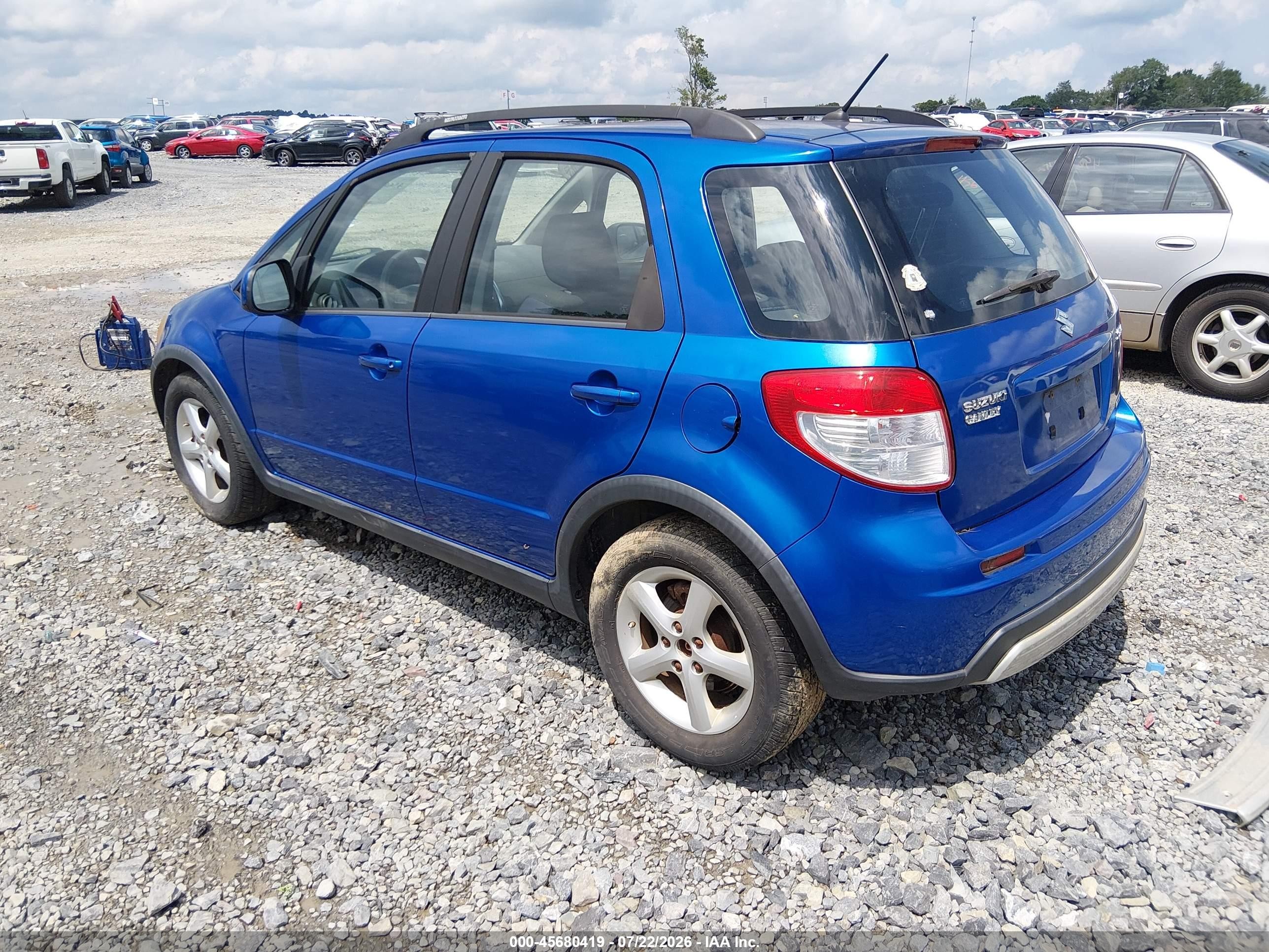 2007 Suzuki Sx4 Convenience/rally Blue vin: JS2YB413175103329