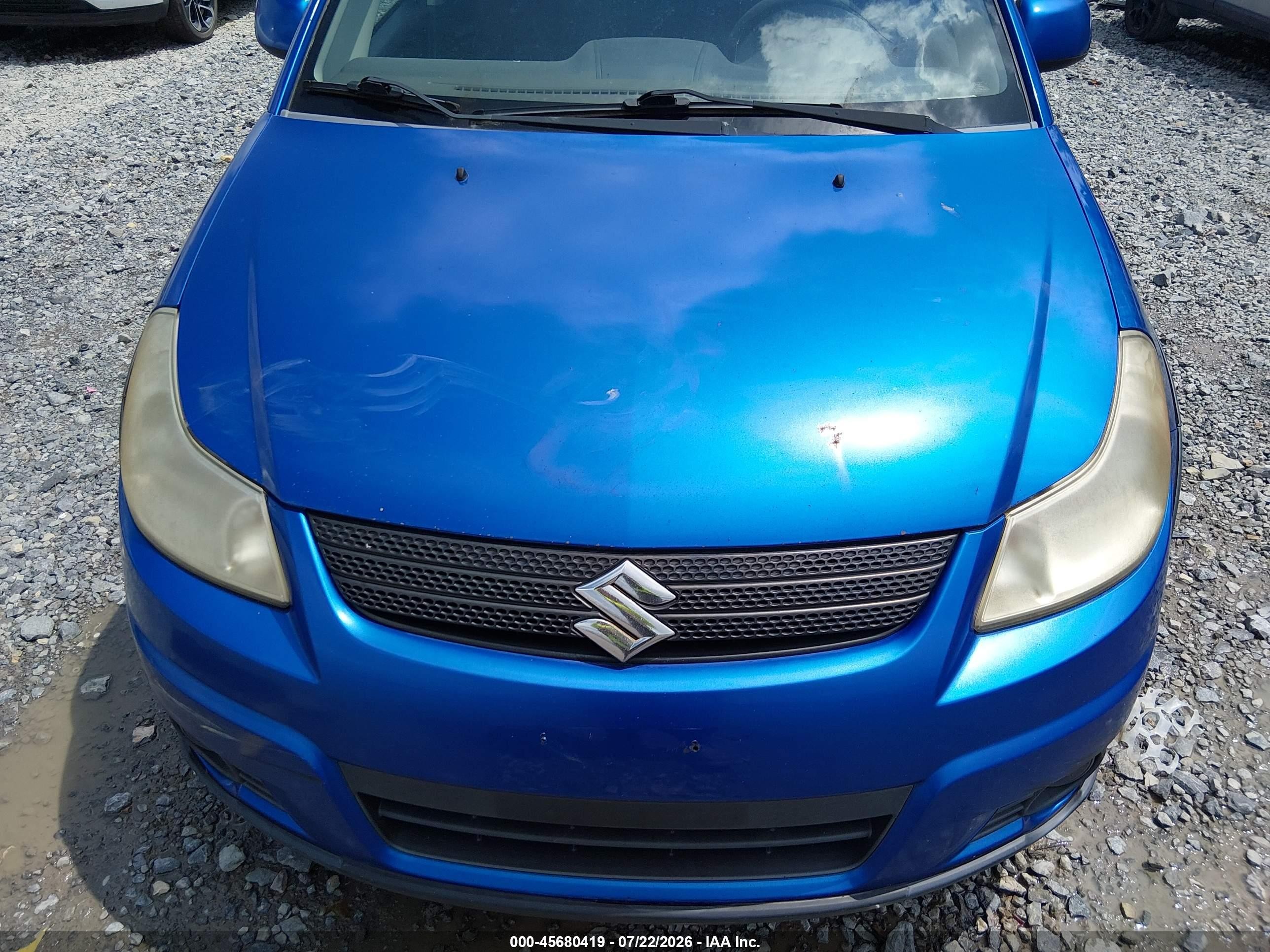 2007 Suzuki Sx4 Convenience/rally Blue vin: JS2YB413175103329